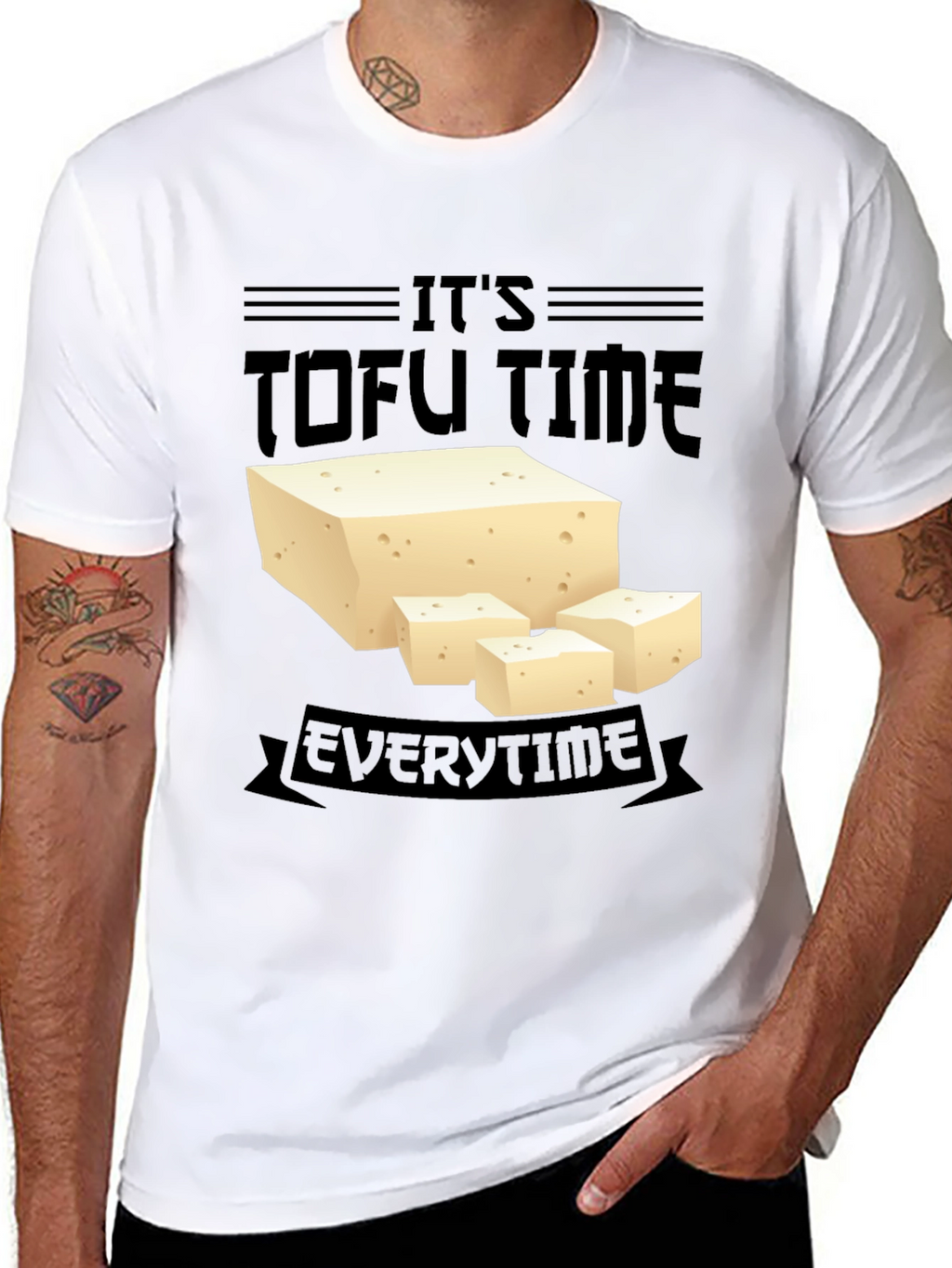 Its Tofu Time T-Shirt - Vegan Tee