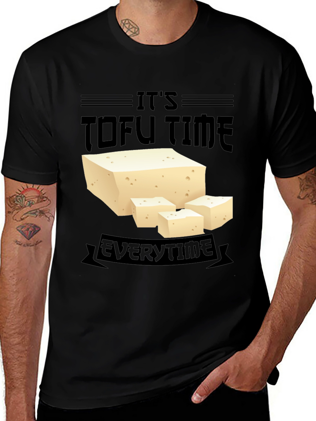 Its Tofu Time T-Shirt - Vegan Tee