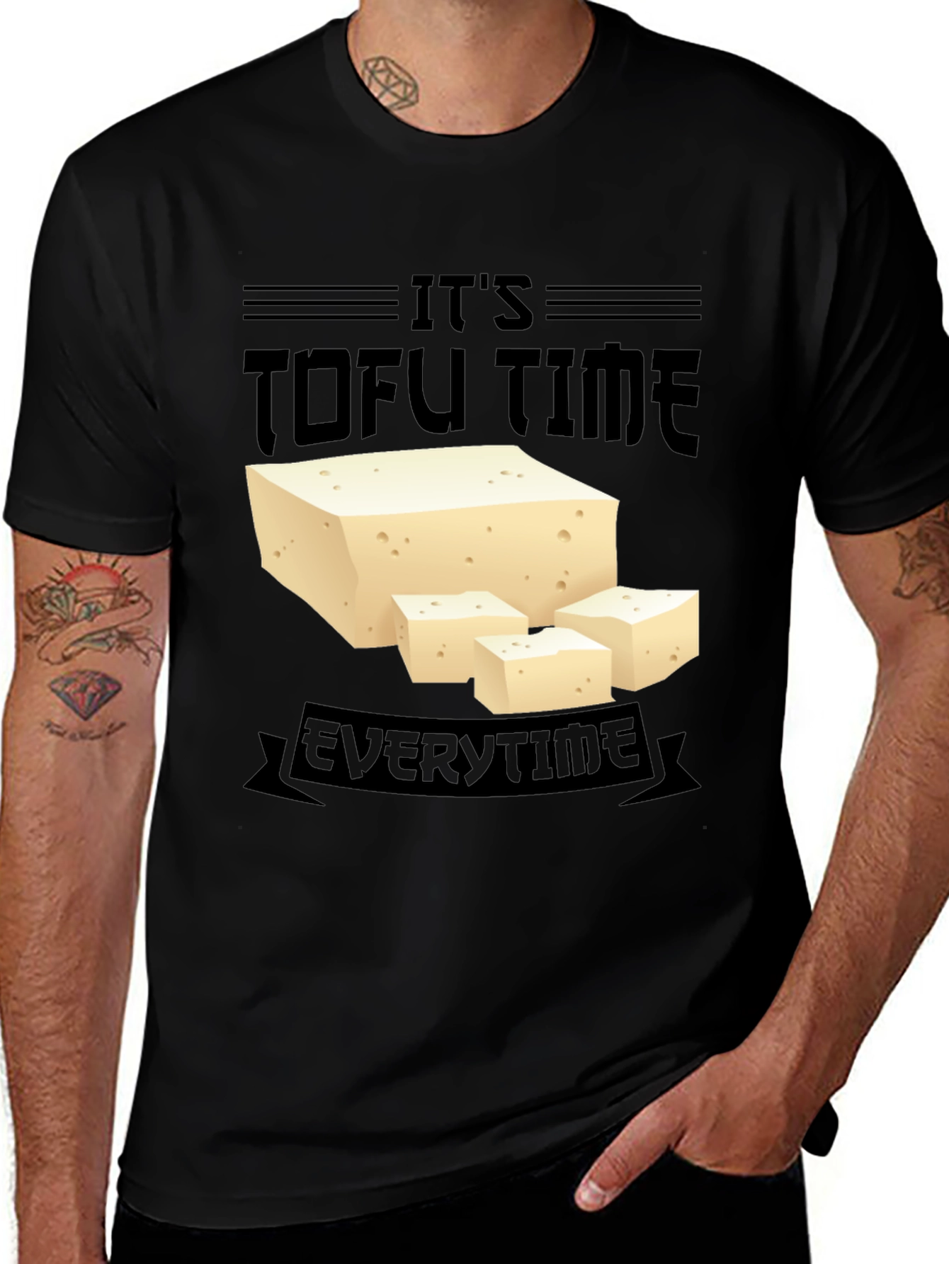 Its Tofu Time T-Shirt - Vegan Tee