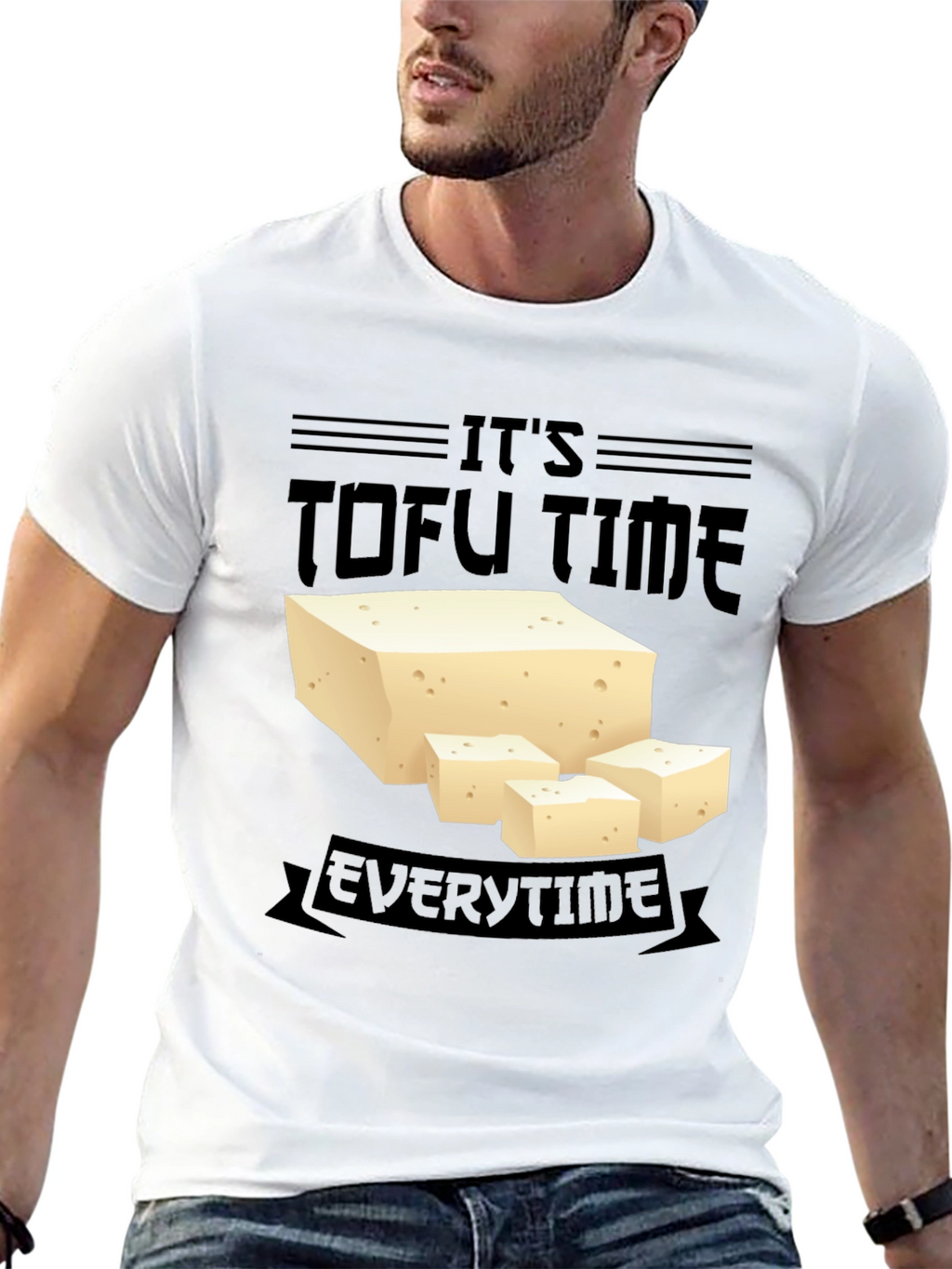 Its Tofu Time T-Shirt - Vegan Tee