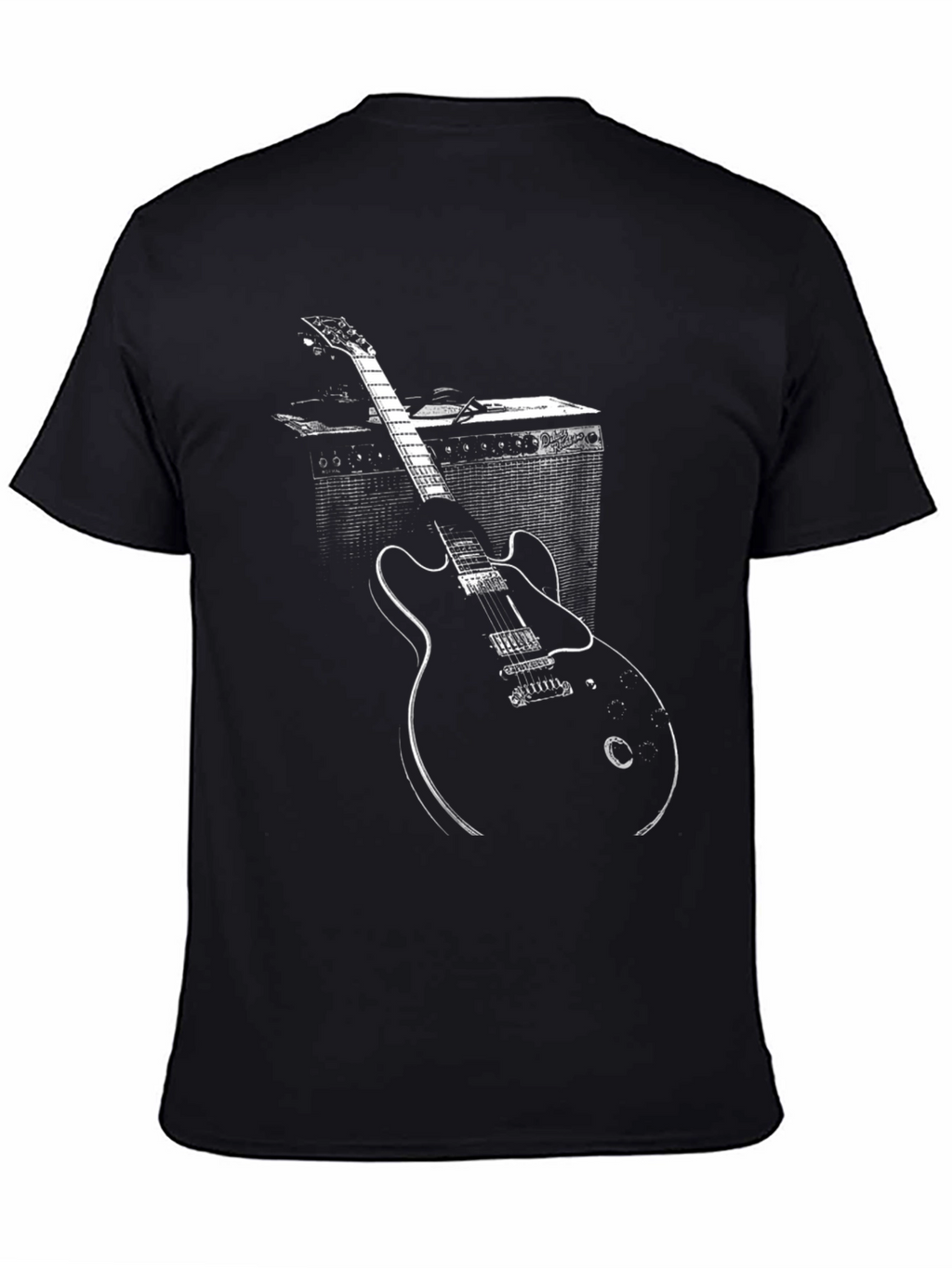 Guitar T-Shirt: Rock Band Graphic Tee
