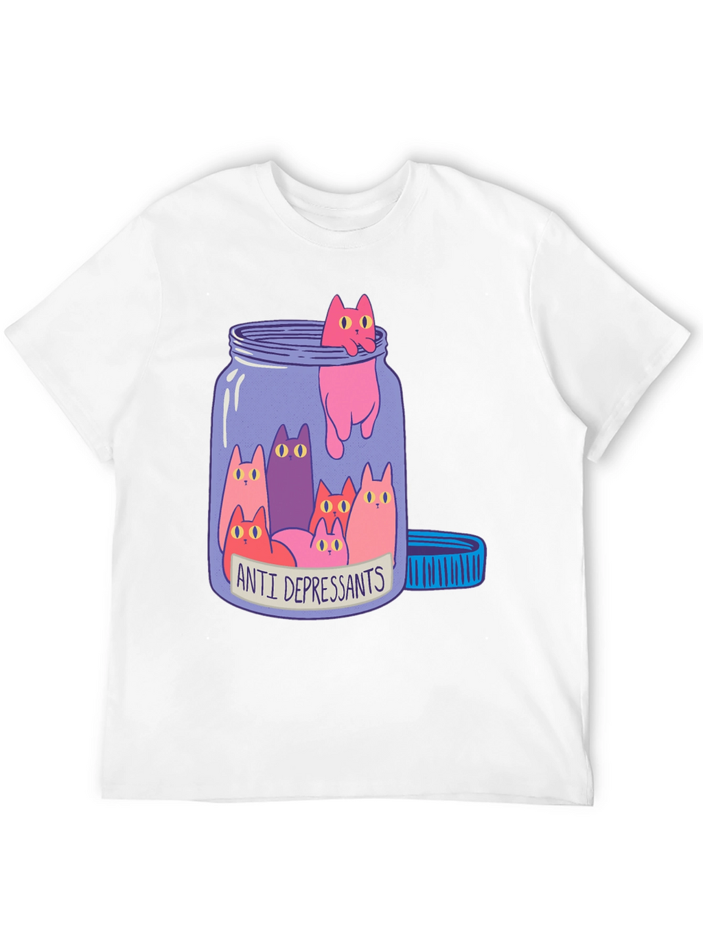 Anti-Depressant Cat T-Shirt