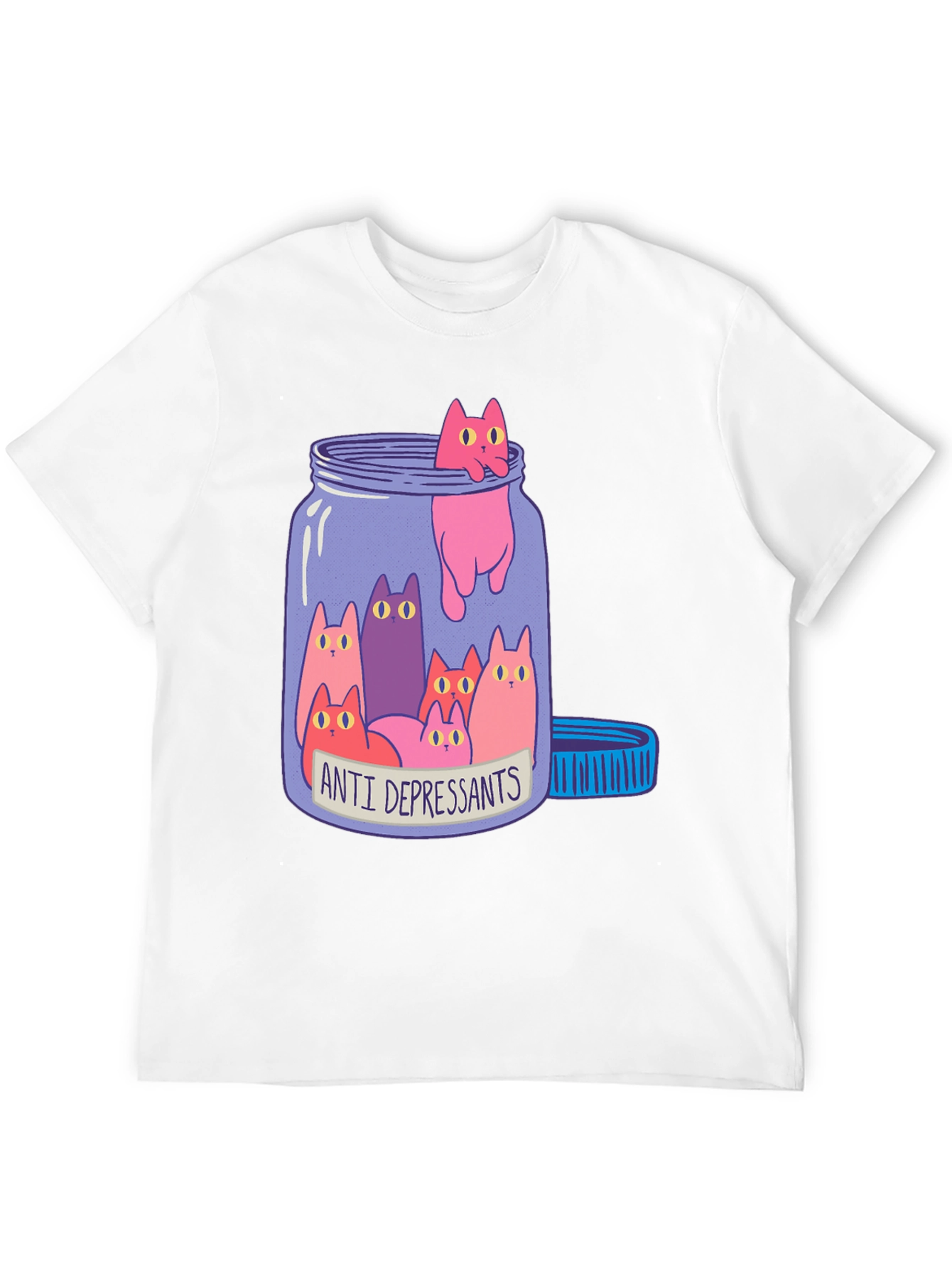 Anti-Depressant Cat T-Shirt
