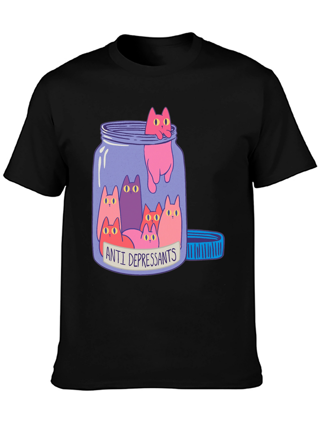 Anti-Depressant Cat T-Shirt