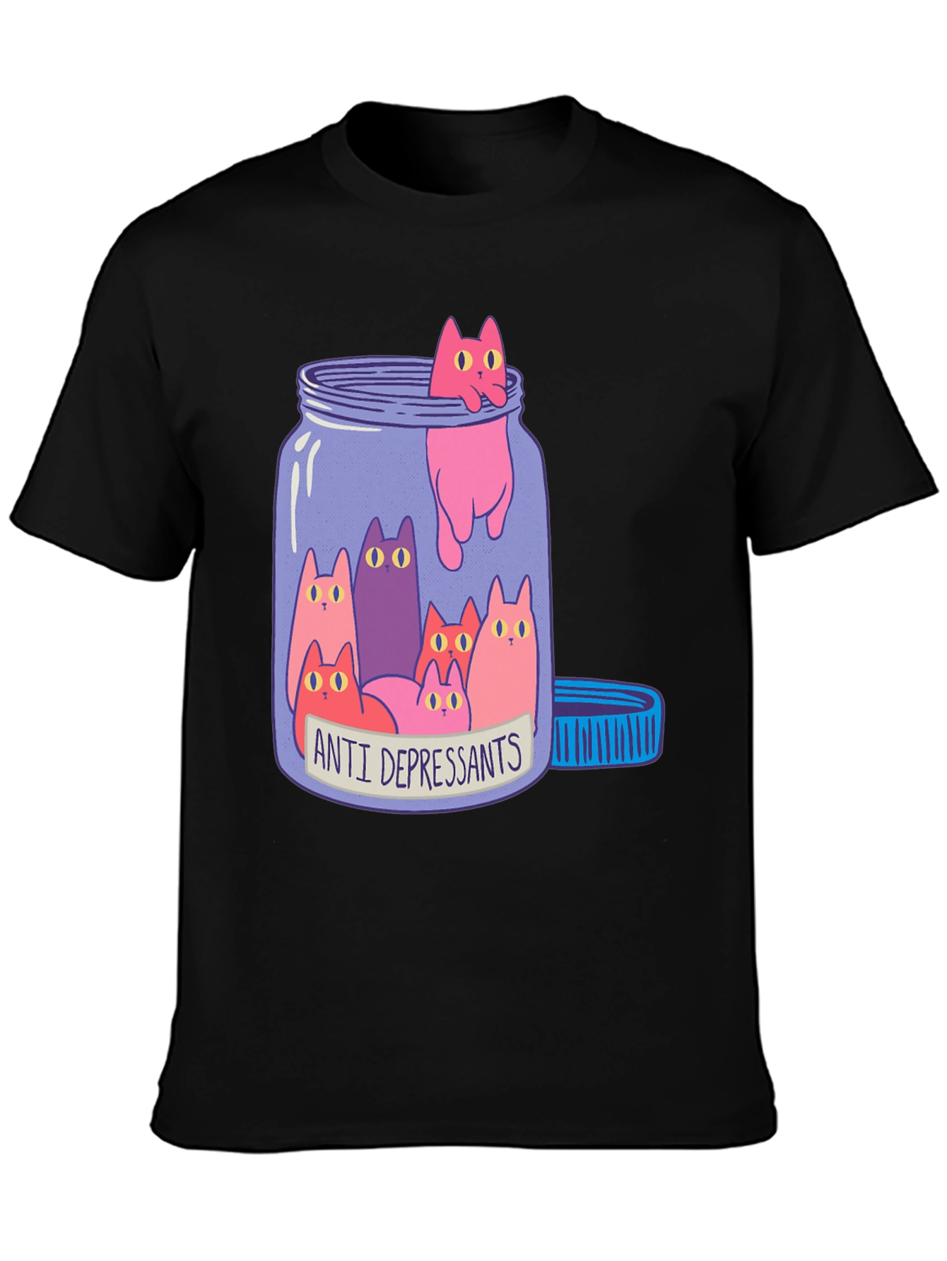 Anti-Depressant Cat T-Shirt