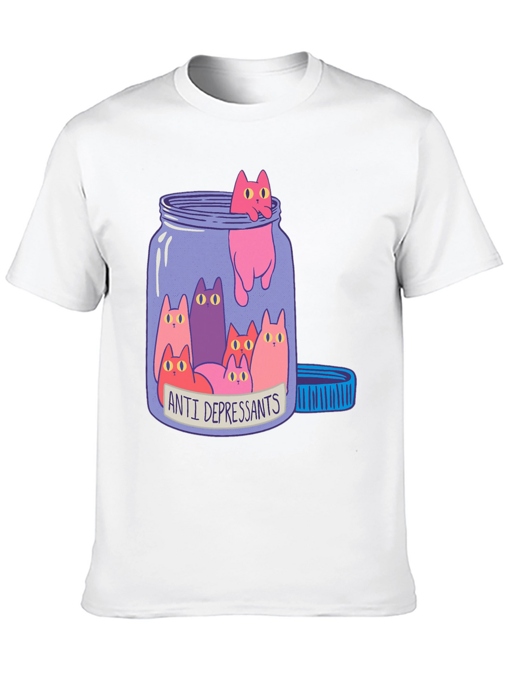 Anti-Depressant Cat T-Shirt