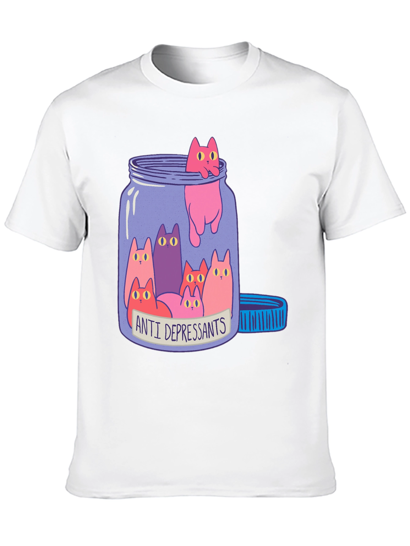 Anti-Depressant Cat T-Shirt
