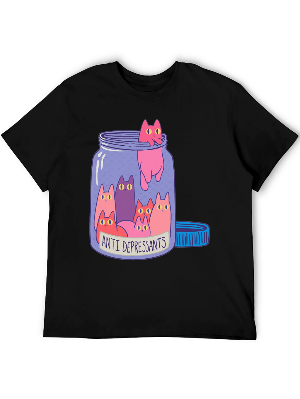 Anti-Depressant Cat T-Shirt