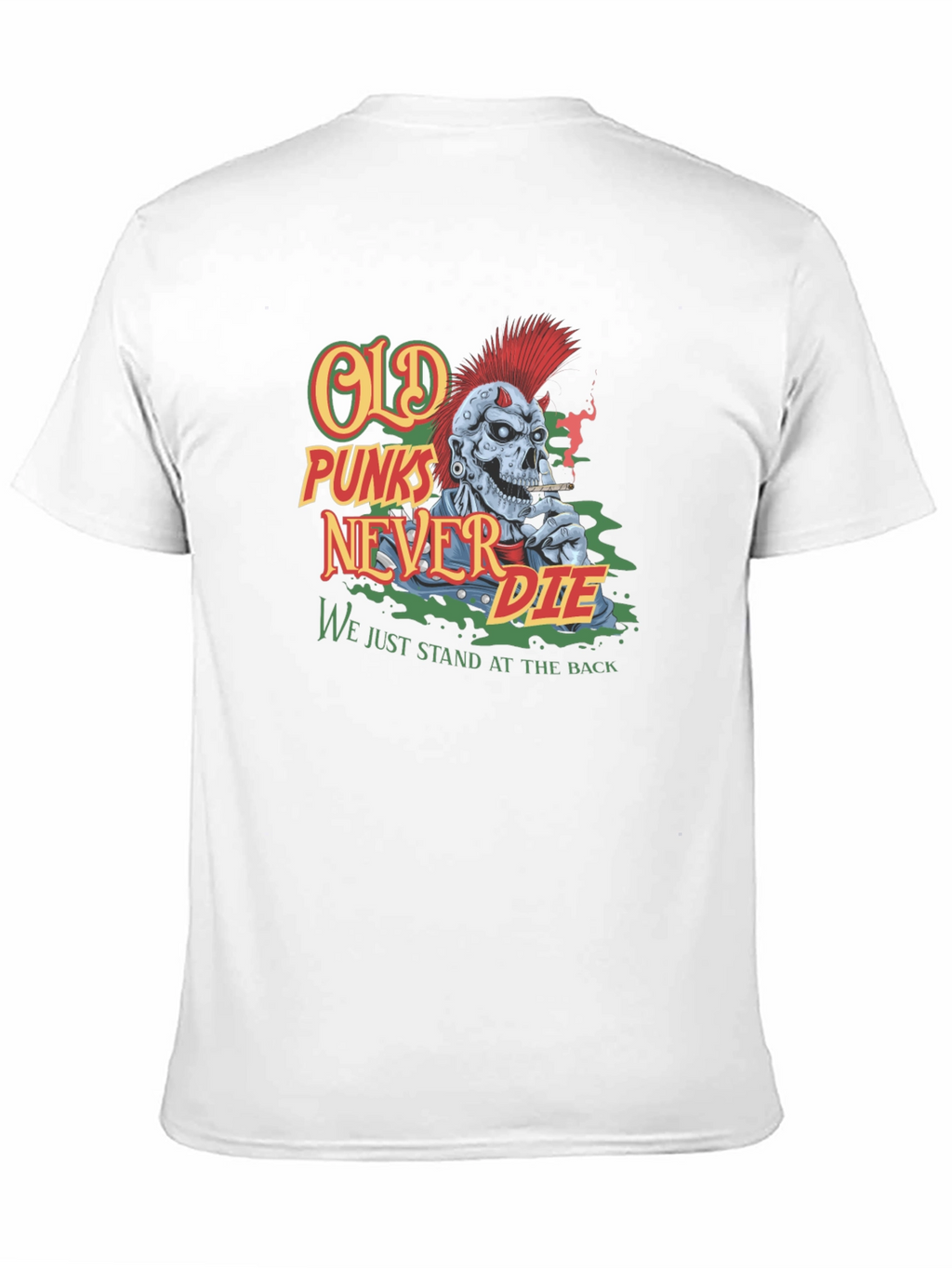 Old Punks Never Die Graphic Tee