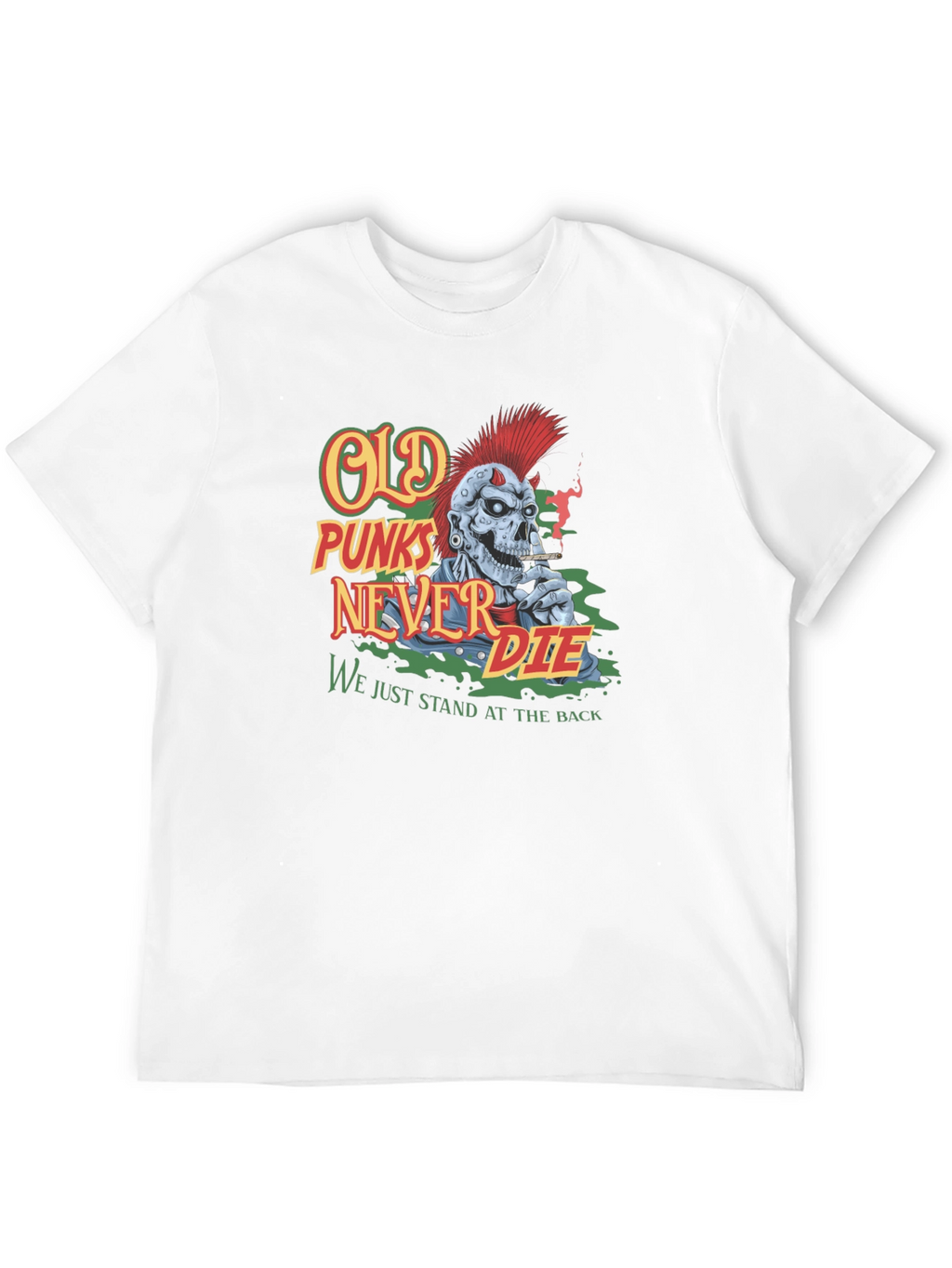 Old Punks Never Die Graphic Tee