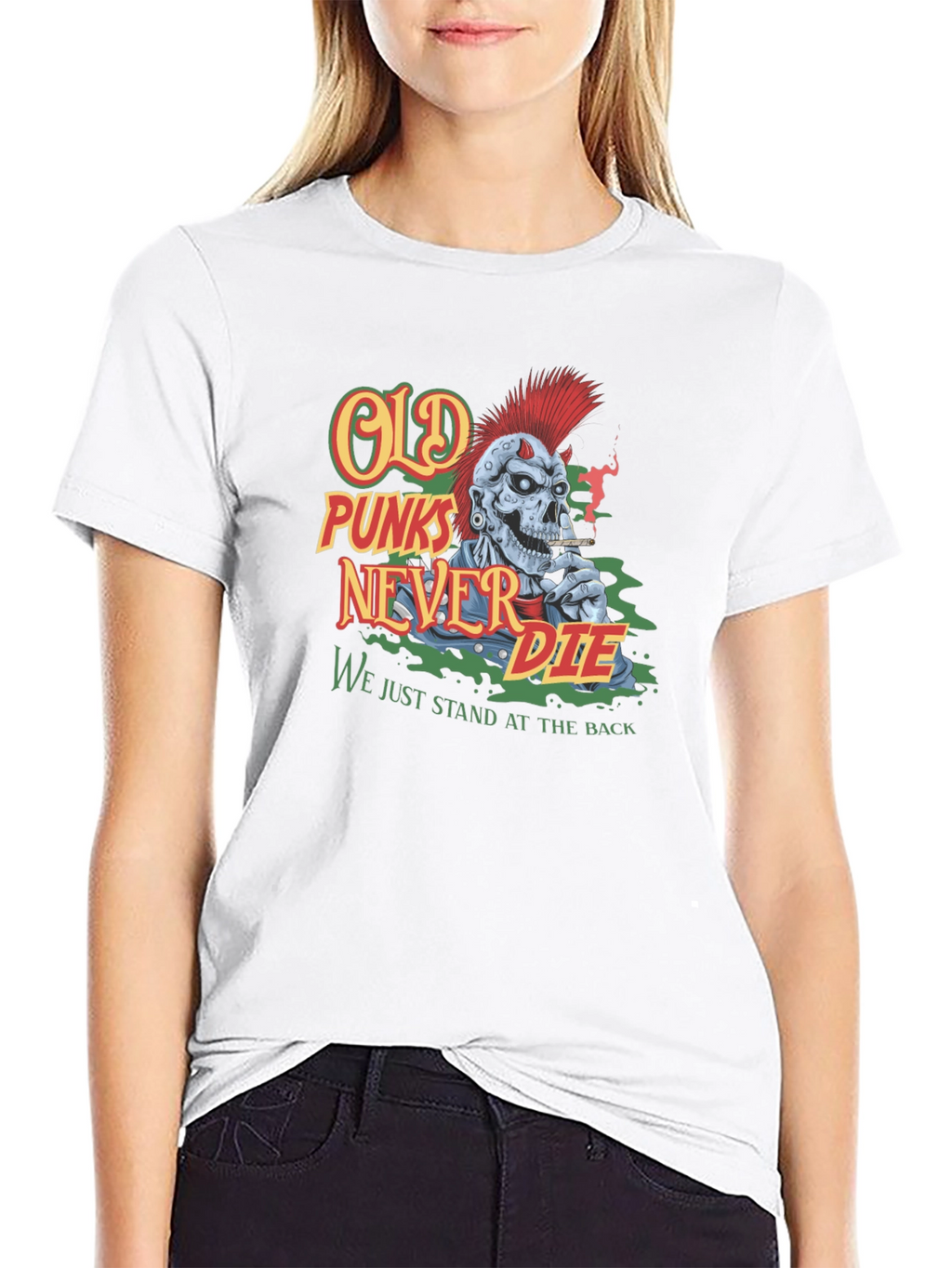 Old Punks Never Die Graphic Tee