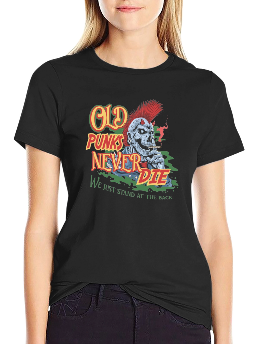 Old Punks Never Die Graphic Tee