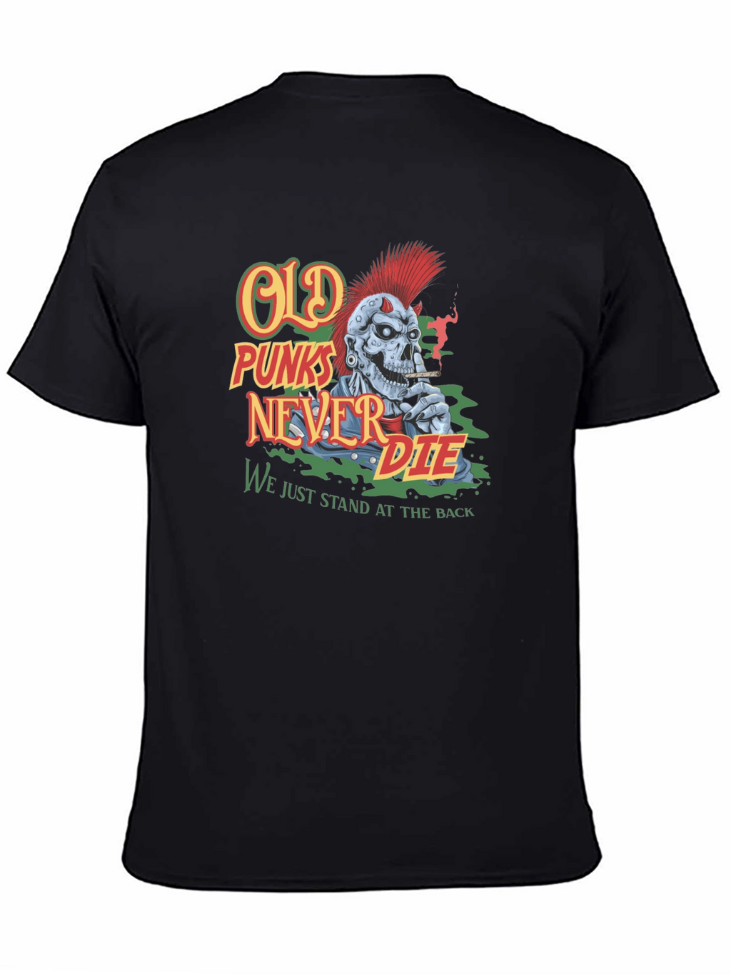 Old Punks Never Die Graphic Tee