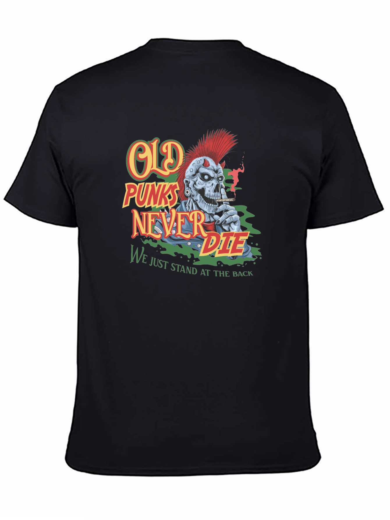 Old Punks Never Die Graphic Tee