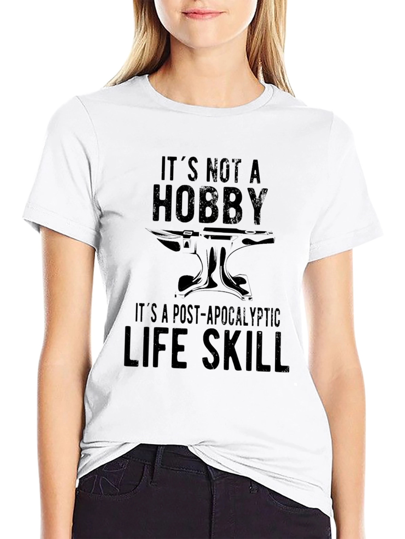 Blacksmith Anvil Life Skill T-Shirt
