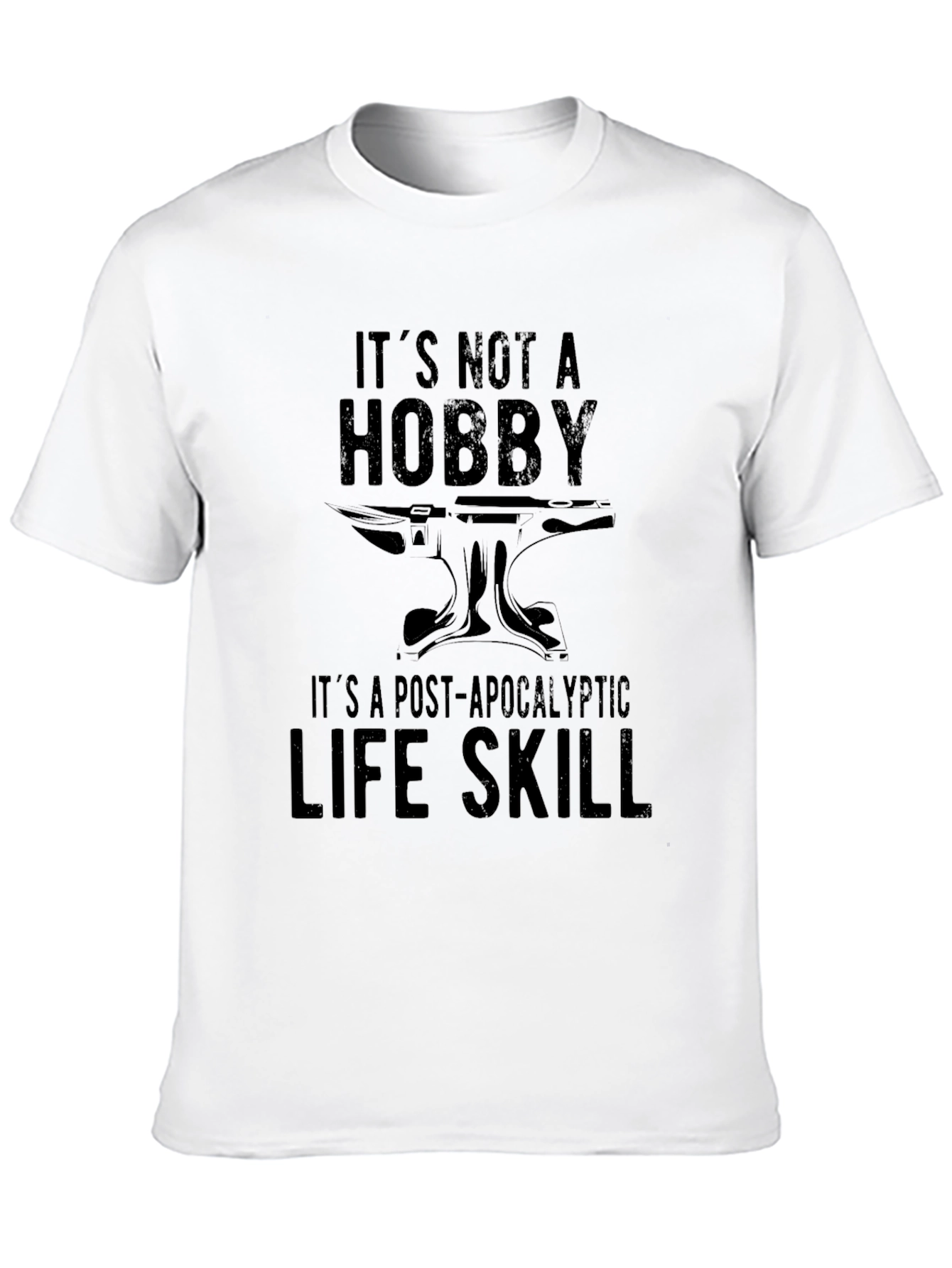 Blacksmith Anvil Life Skill T-Shirt