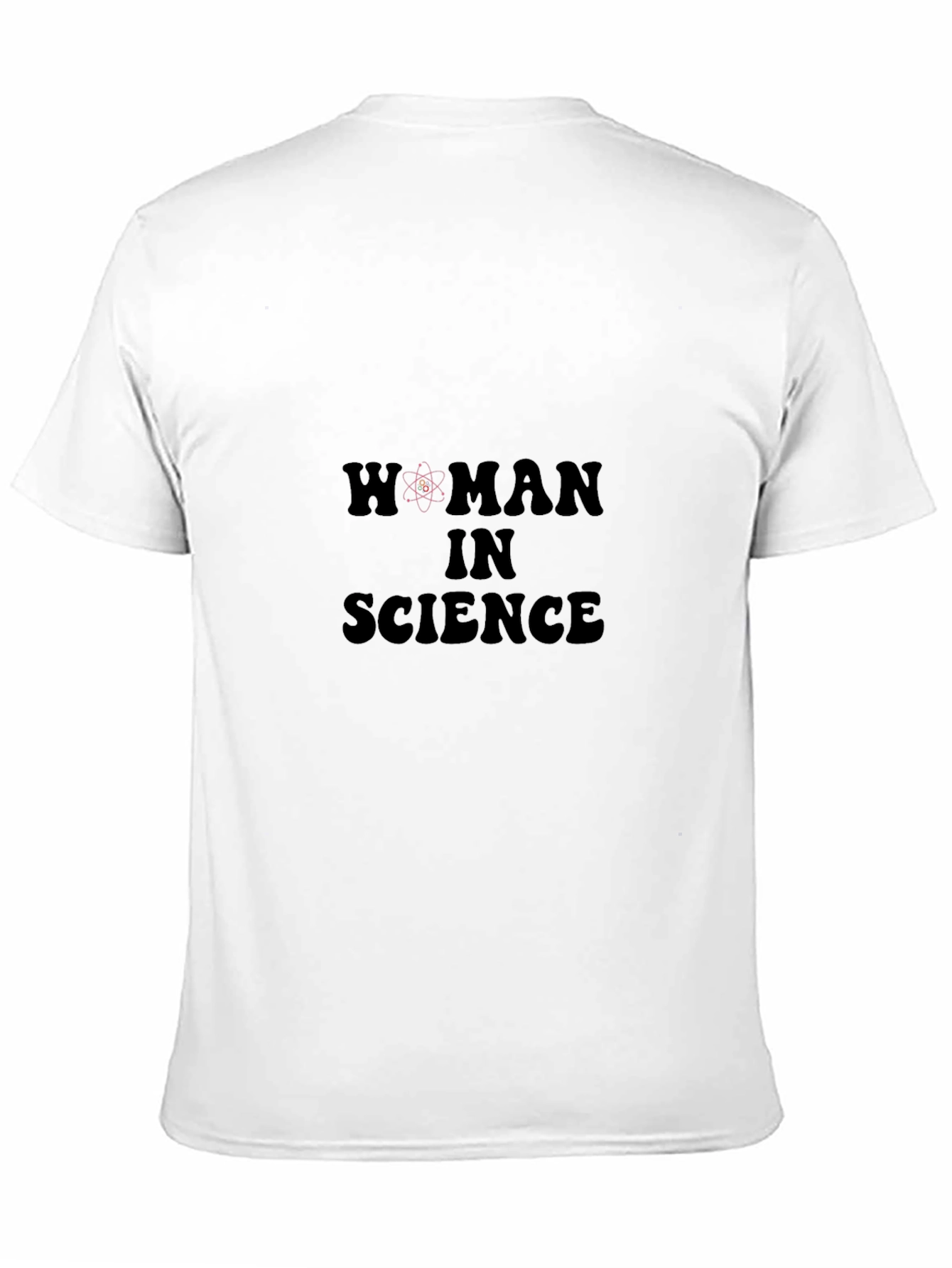 Woman in Science Graphic Tee - Black