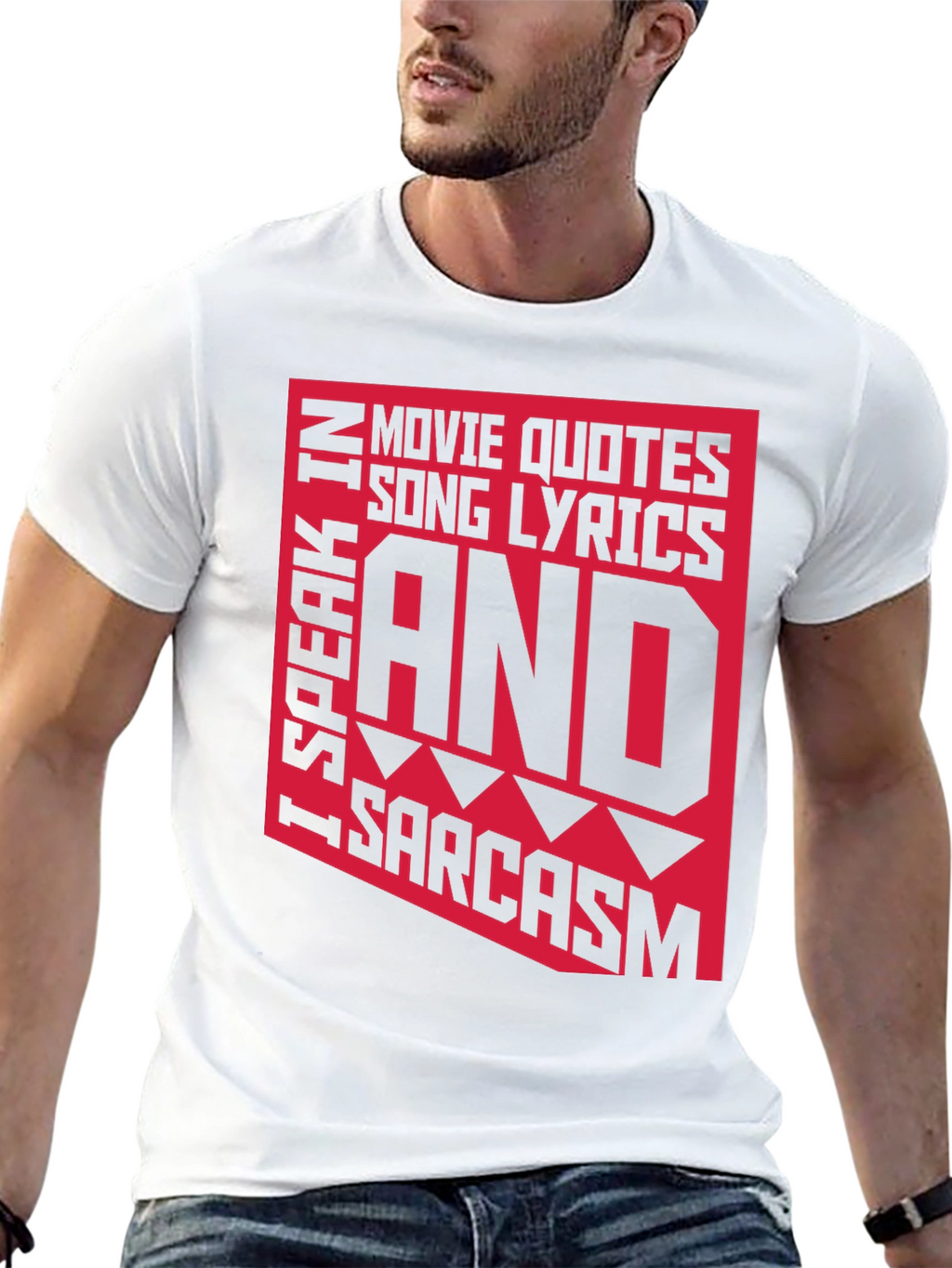 Sarcastic Graphic Tee - Movie Quotes Lyrics T-Shirt