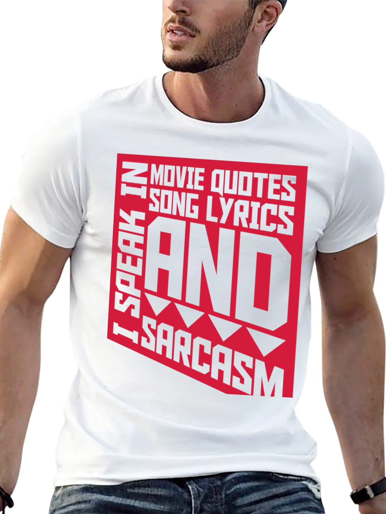 Sarcastic Graphic Tee - Movie Quotes Lyrics T-Shirt