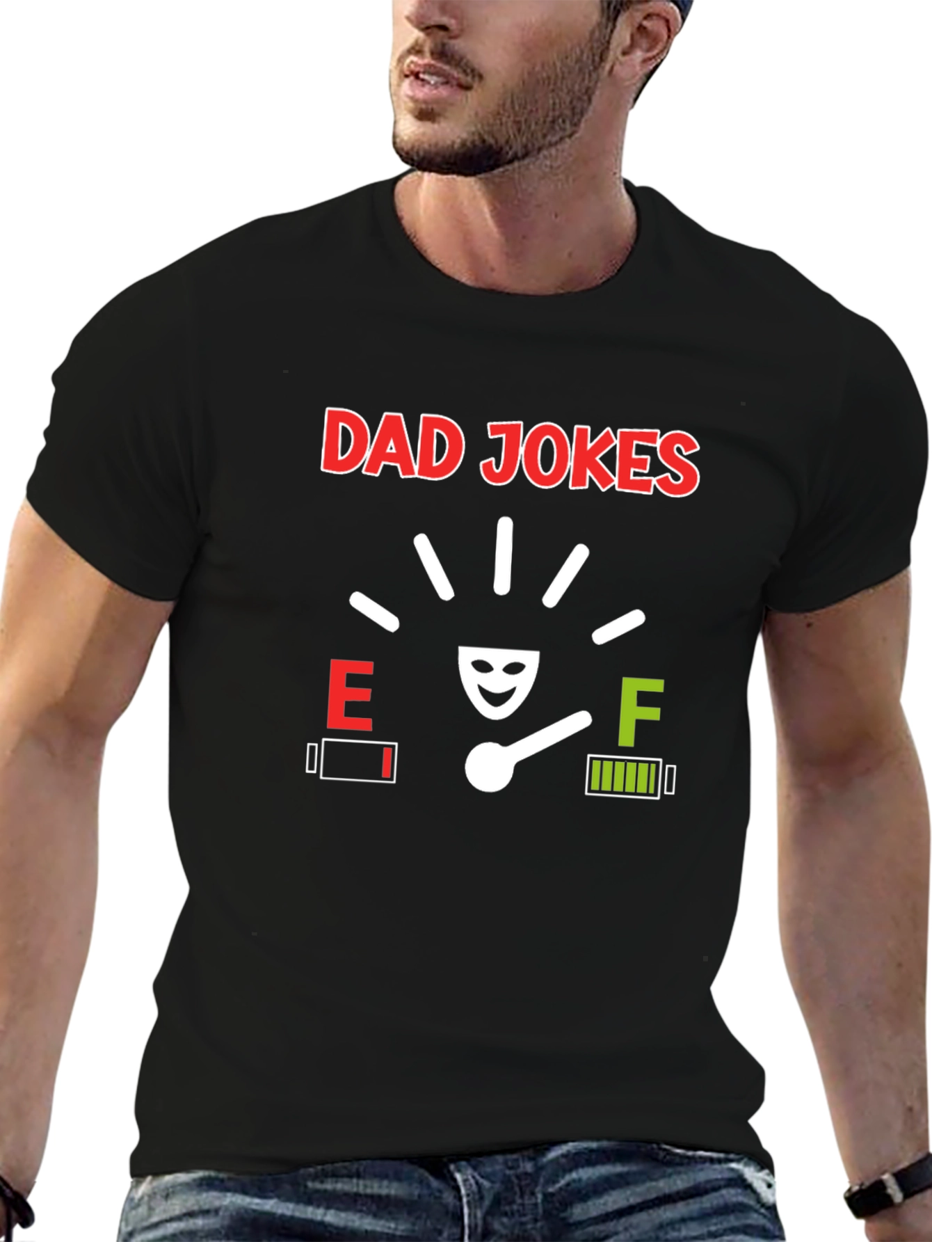 Dad Jokes Funny Graphic T-Shirt