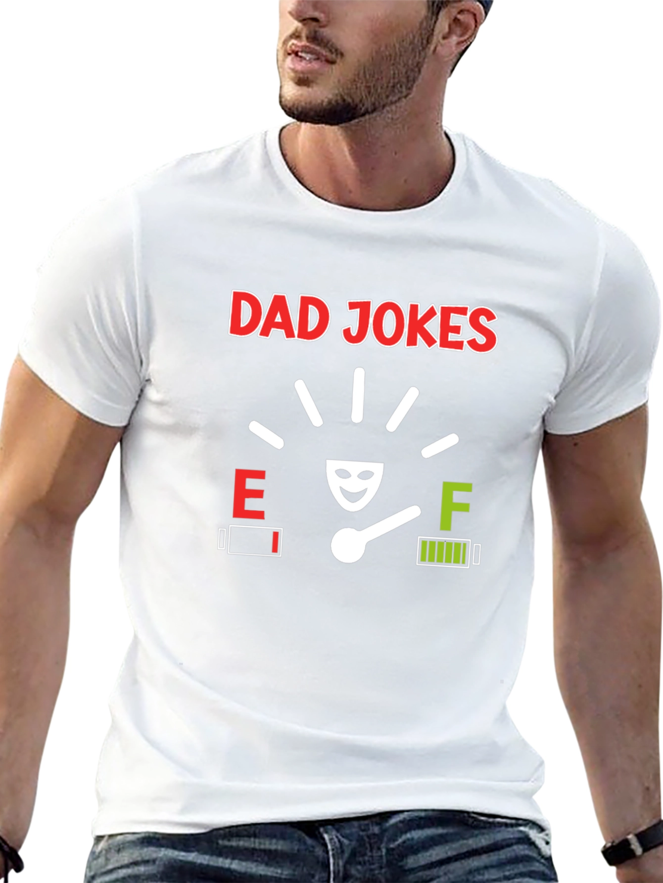 Dad Jokes Funny Graphic T-Shirt