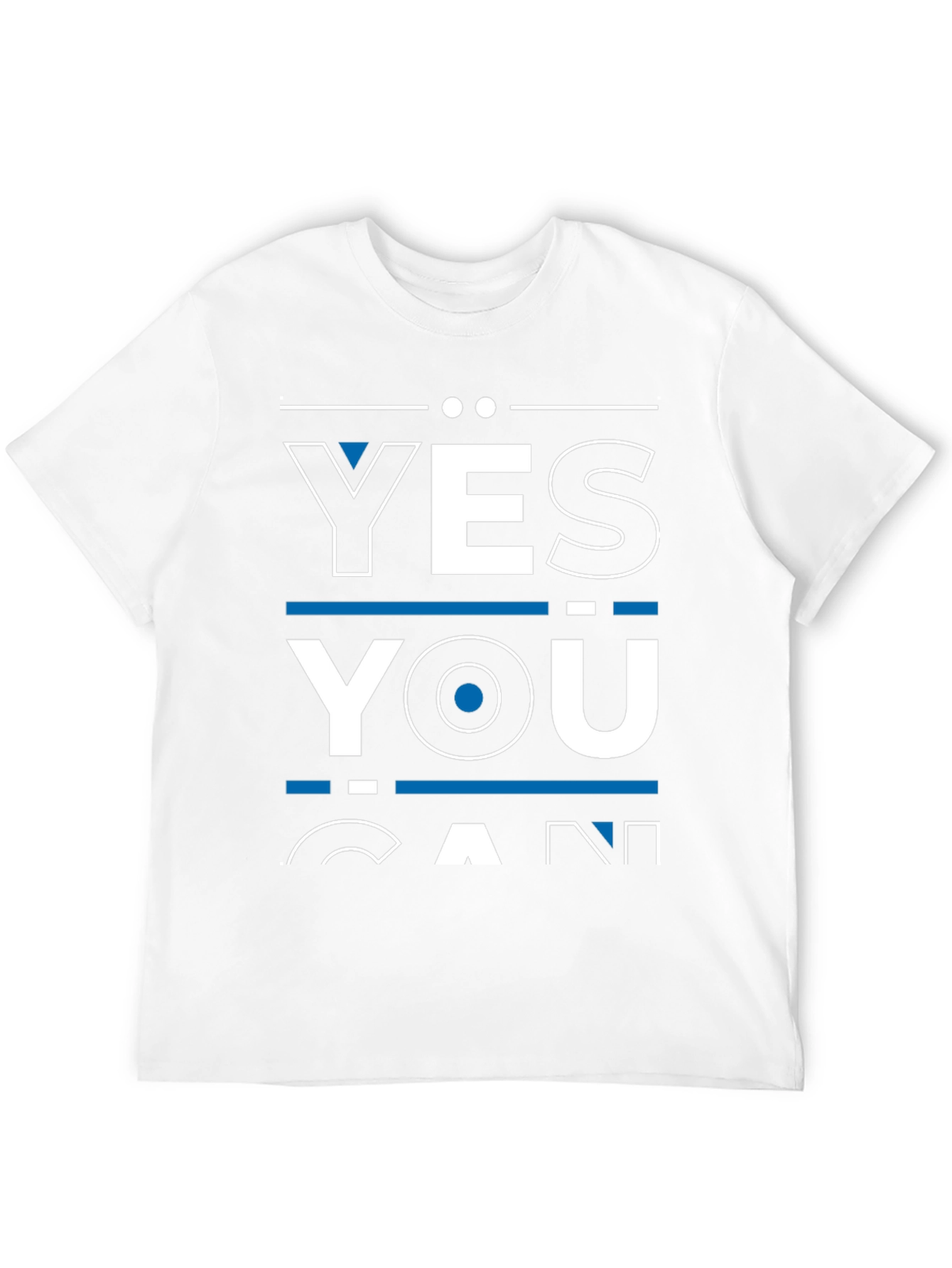 Yes You Can Graphic Tee - Motivational Shirt