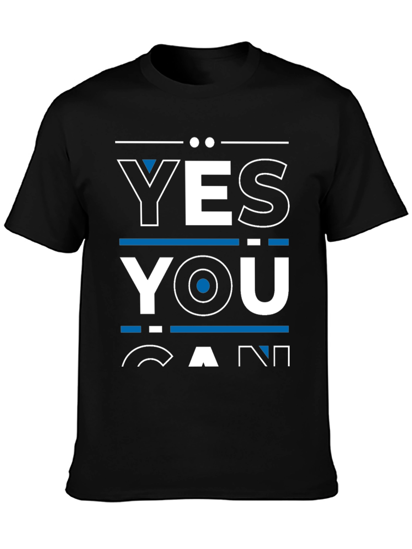 Yes You Can Graphic Tee - Motivational Shirt
