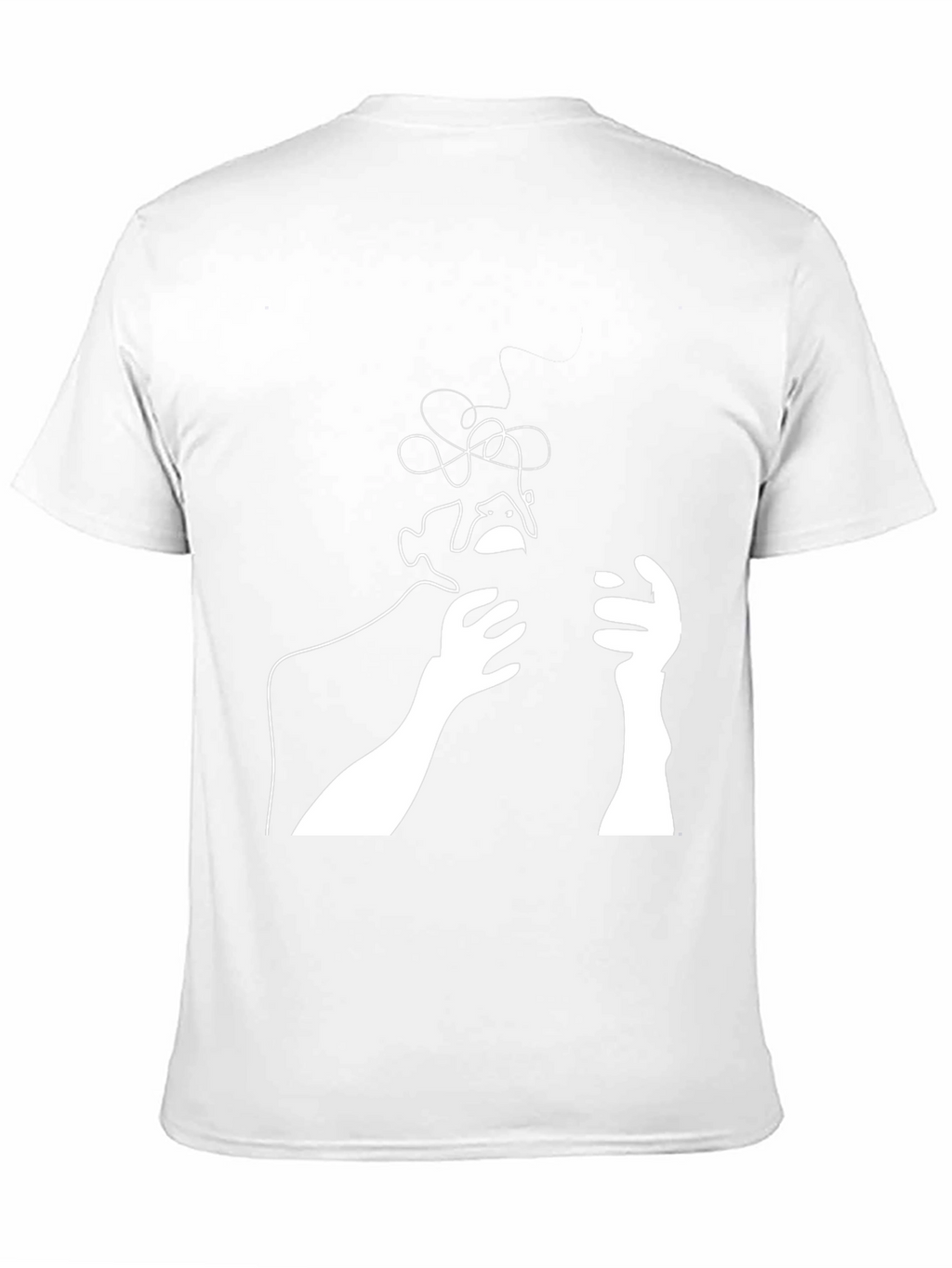 Abstract Line Art Graphic Tee