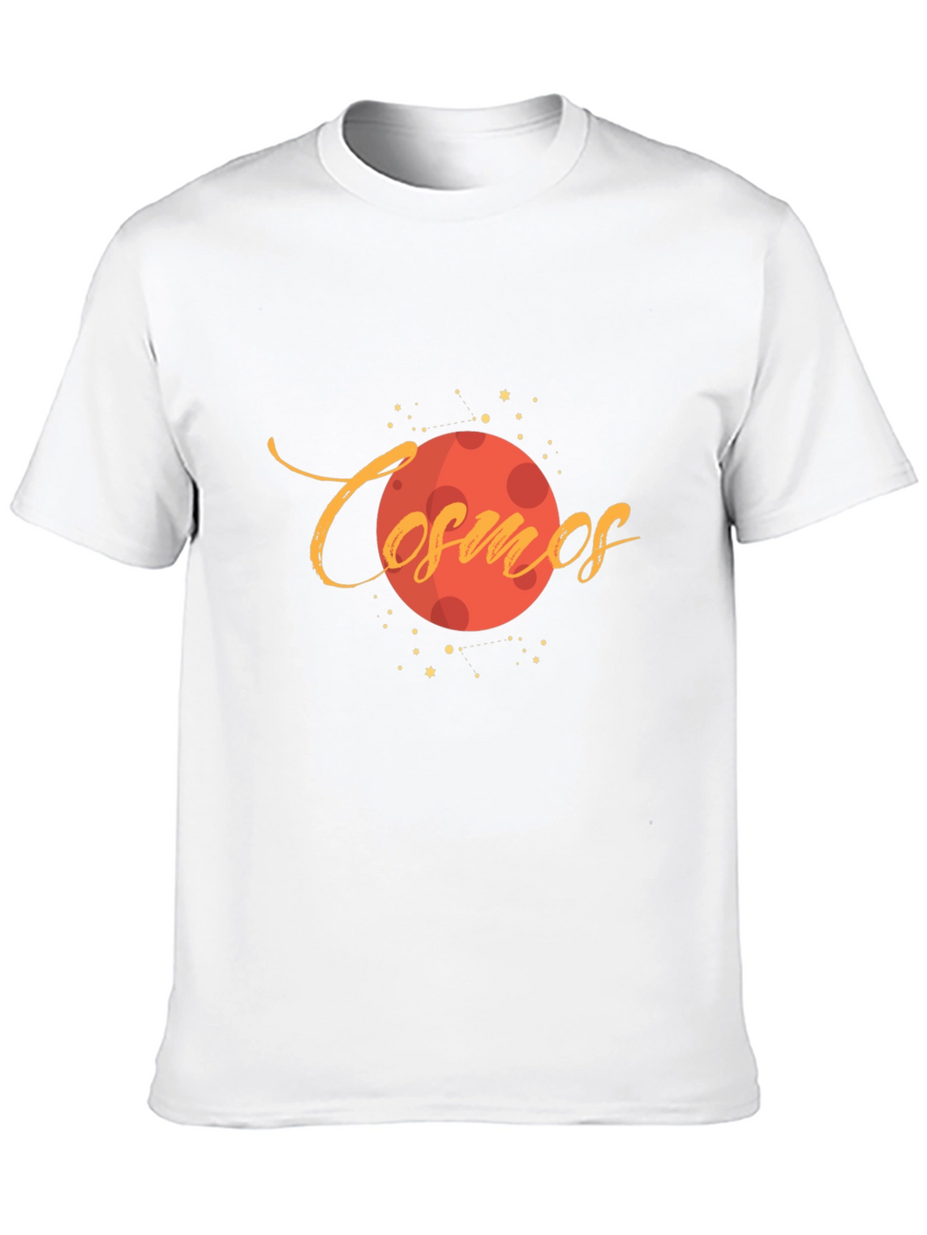 Cosmos Planet Graphic Black T-Shirt