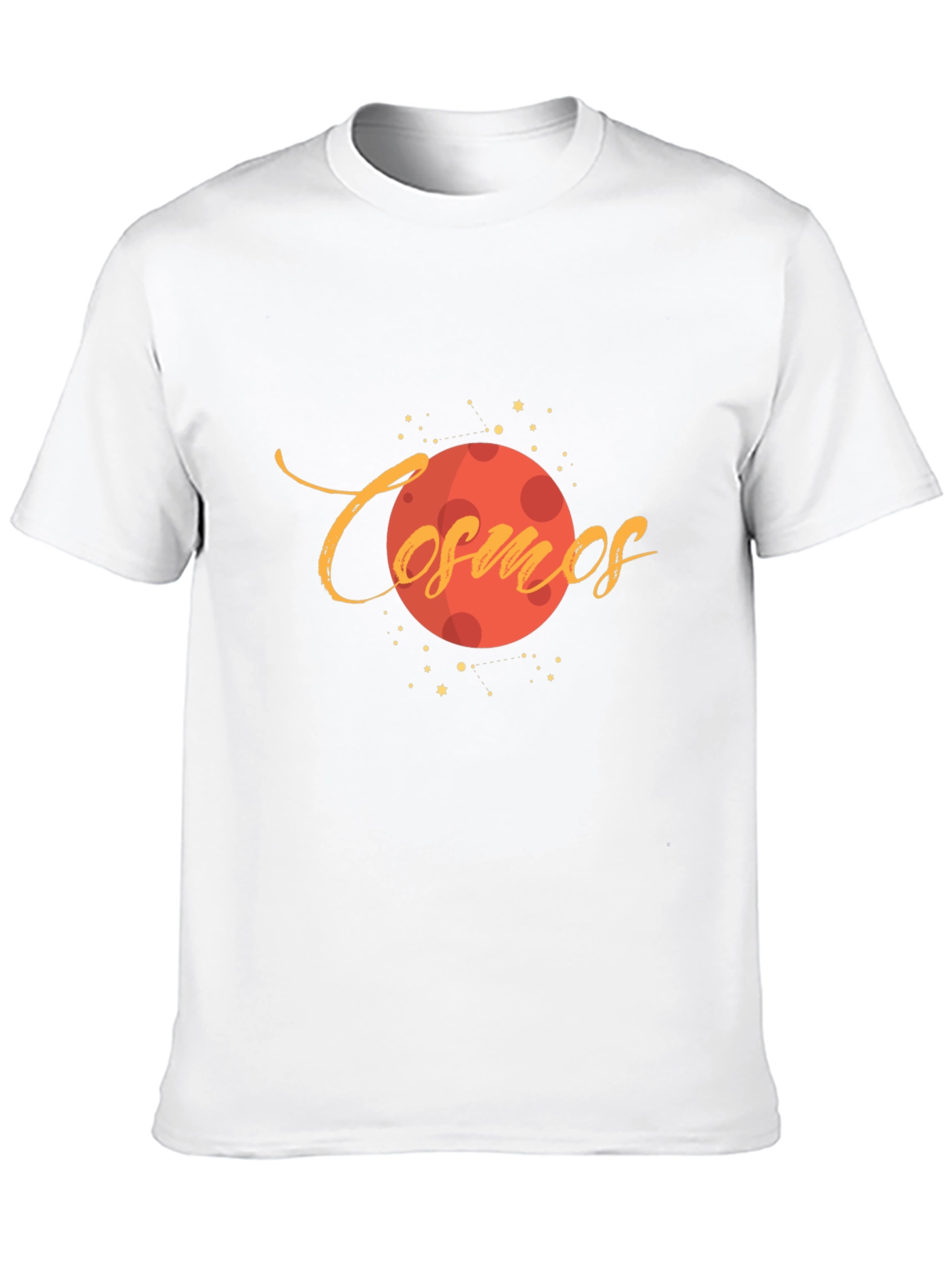 Cosmos Planet Graphic Black T-Shirt