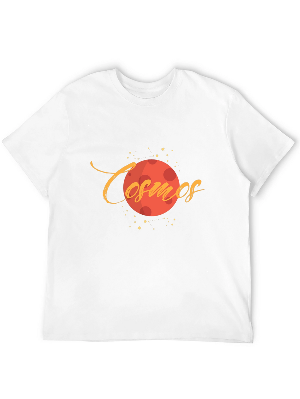 Cosmos Planet Graphic Black T-Shirt