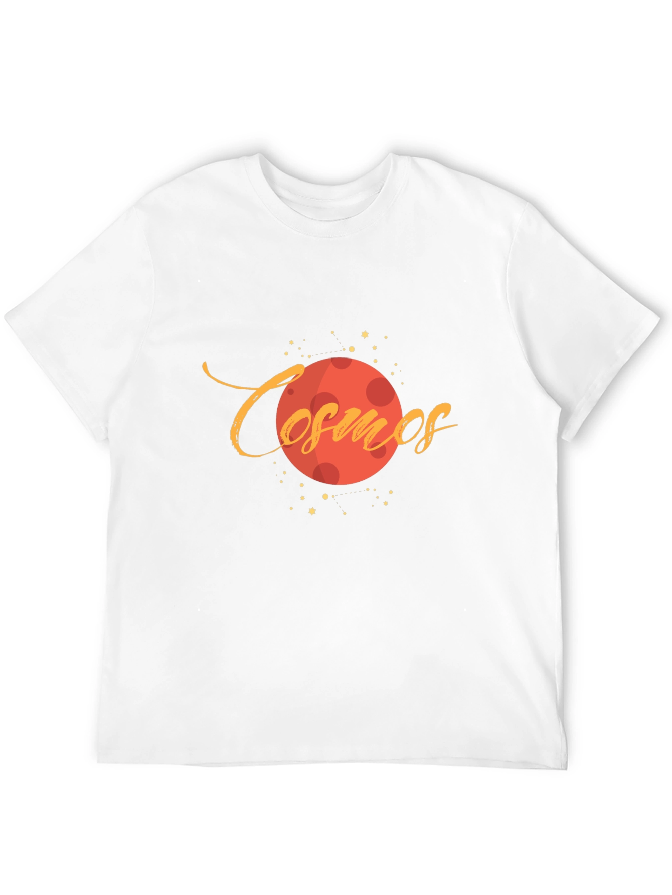 Cosmos Planet Graphic Black T-Shirt