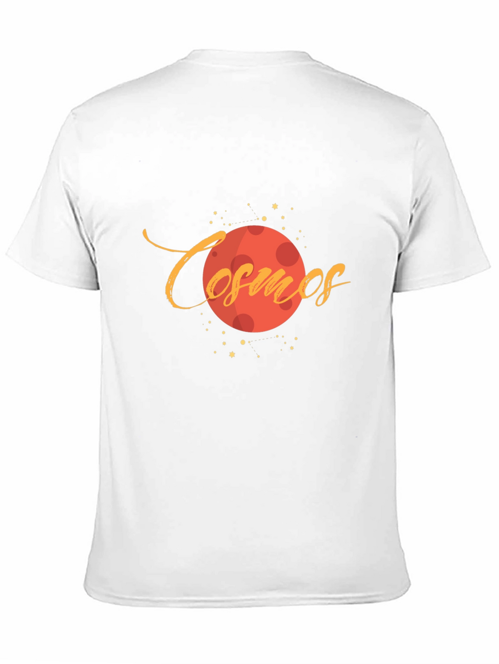 Cosmos Planet Graphic Black T-Shirt
