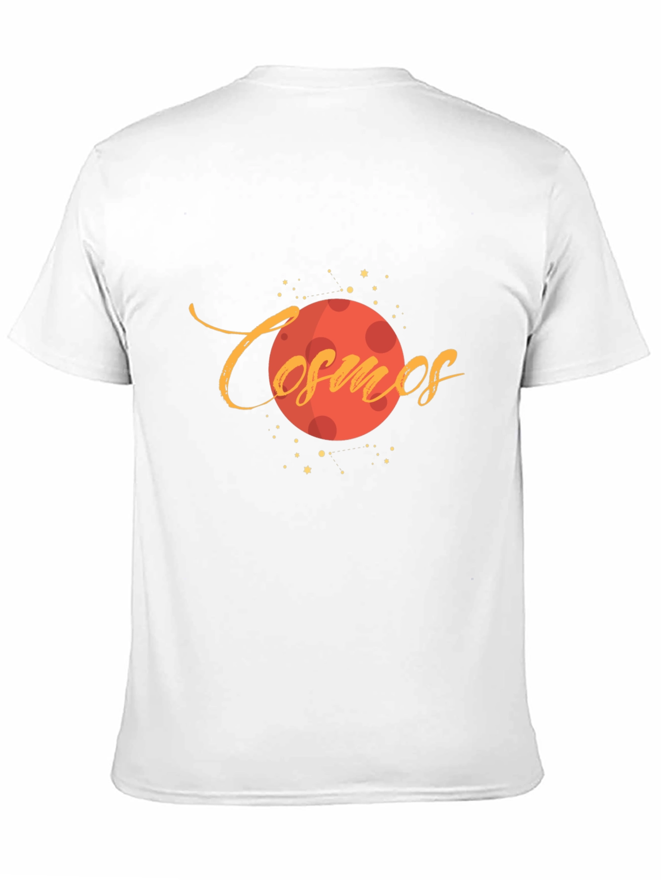 Cosmos Planet Graphic Black T-Shirt