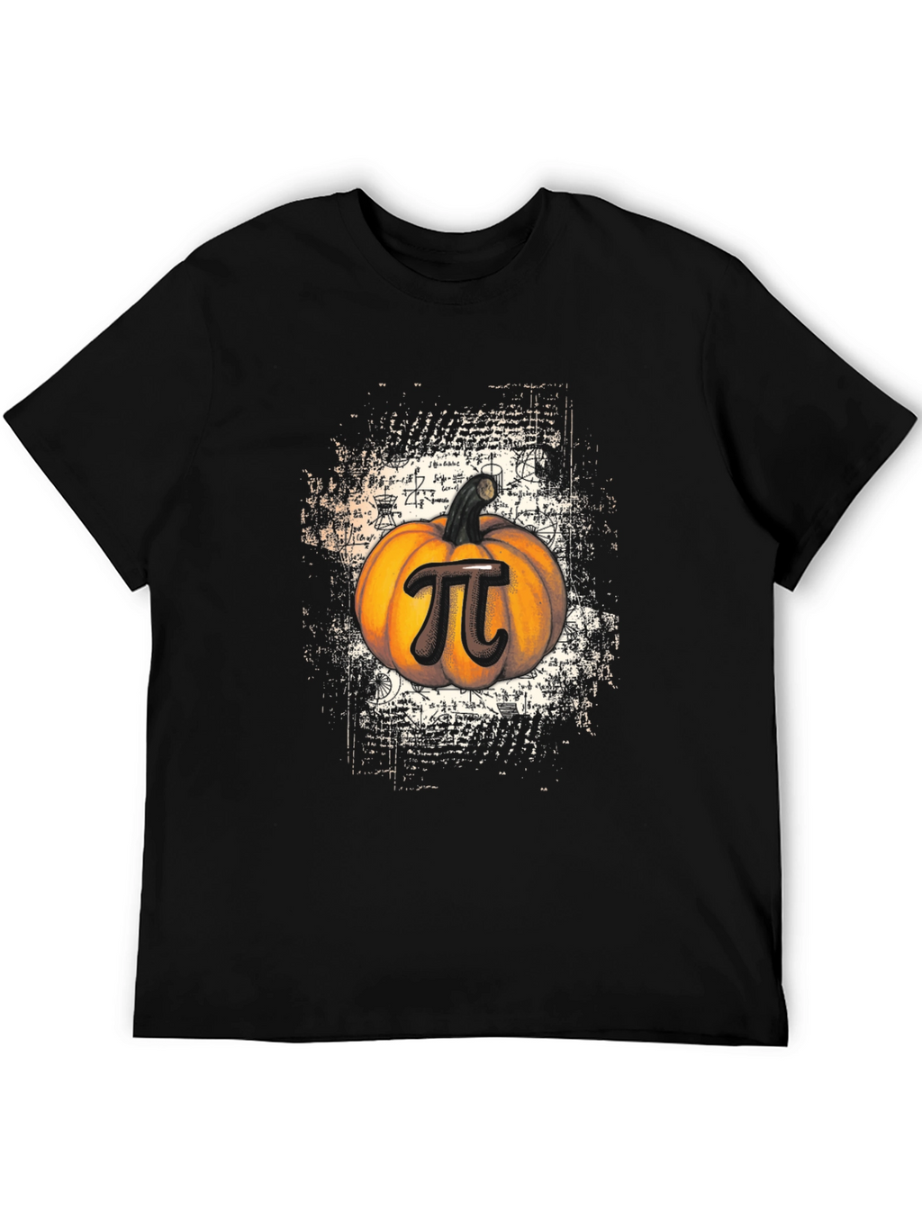 Pumpkin Pi T-Shirt Math Halloween Tee
