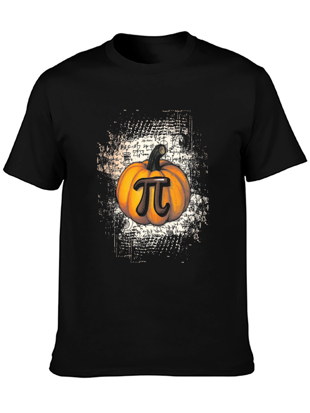 Pumpkin Pi T-Shirt Math Halloween Tee