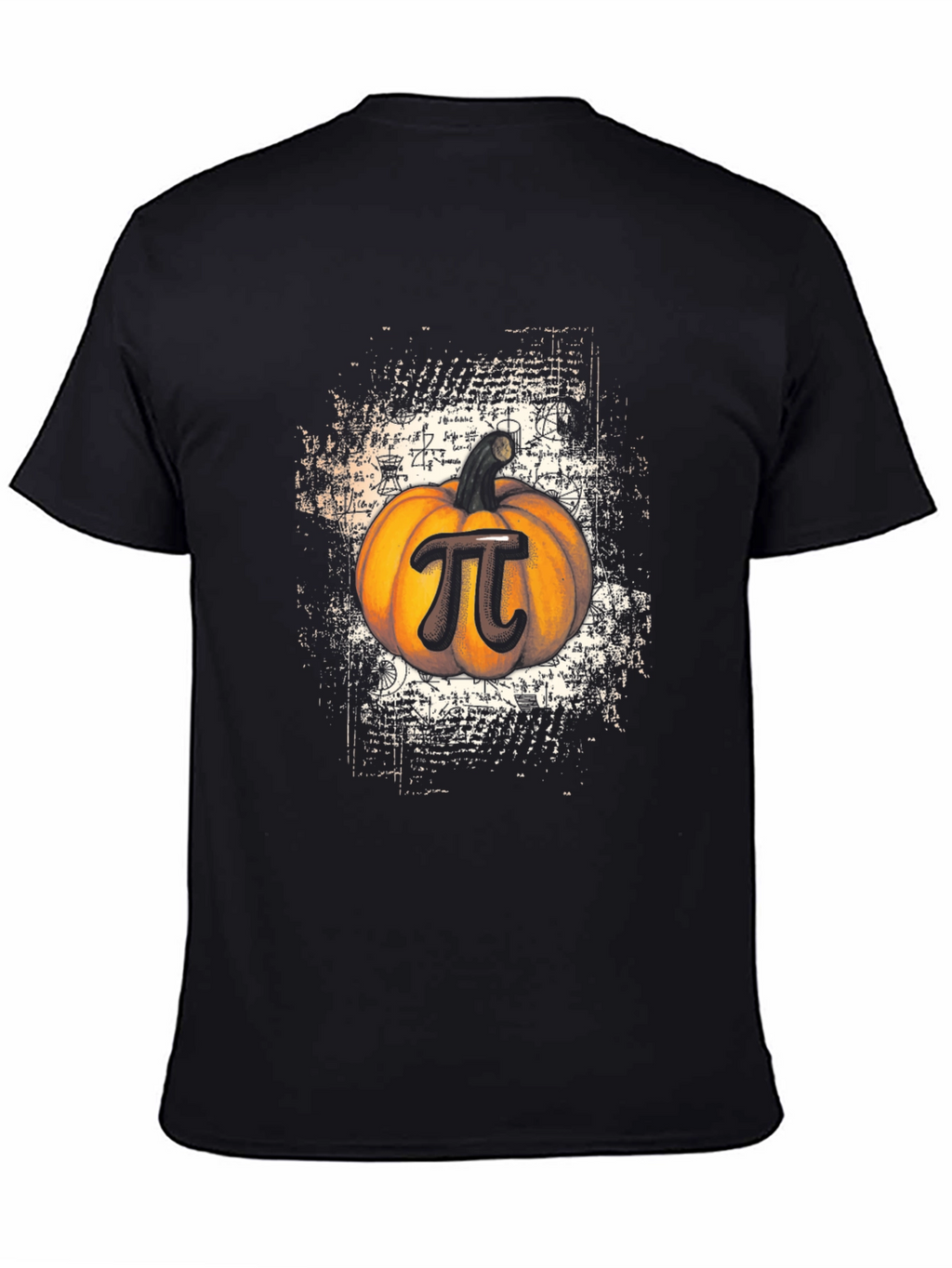 Pumpkin Pi T-Shirt Math Halloween Tee