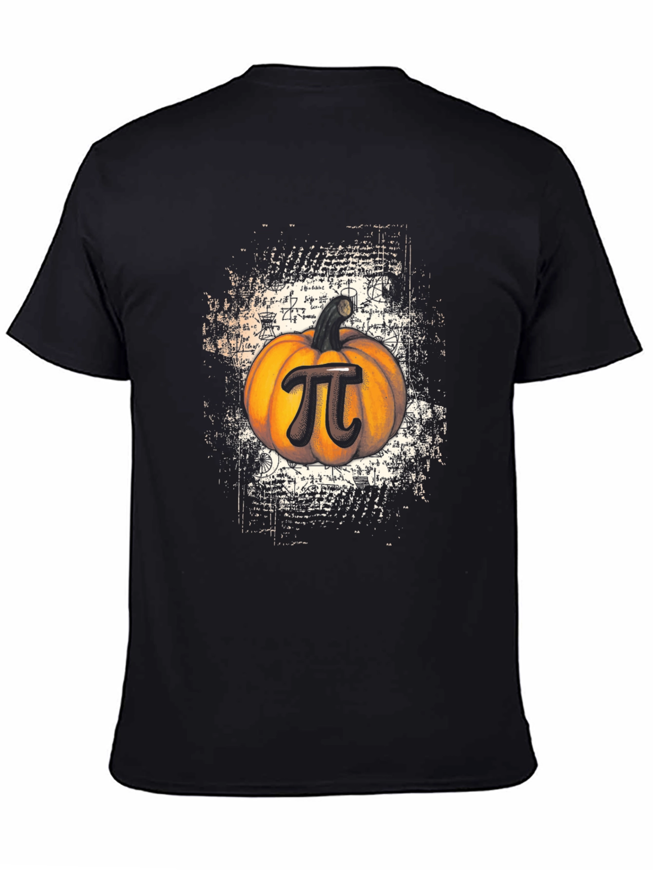Pumpkin Pi T-Shirt Math Halloween Tee
