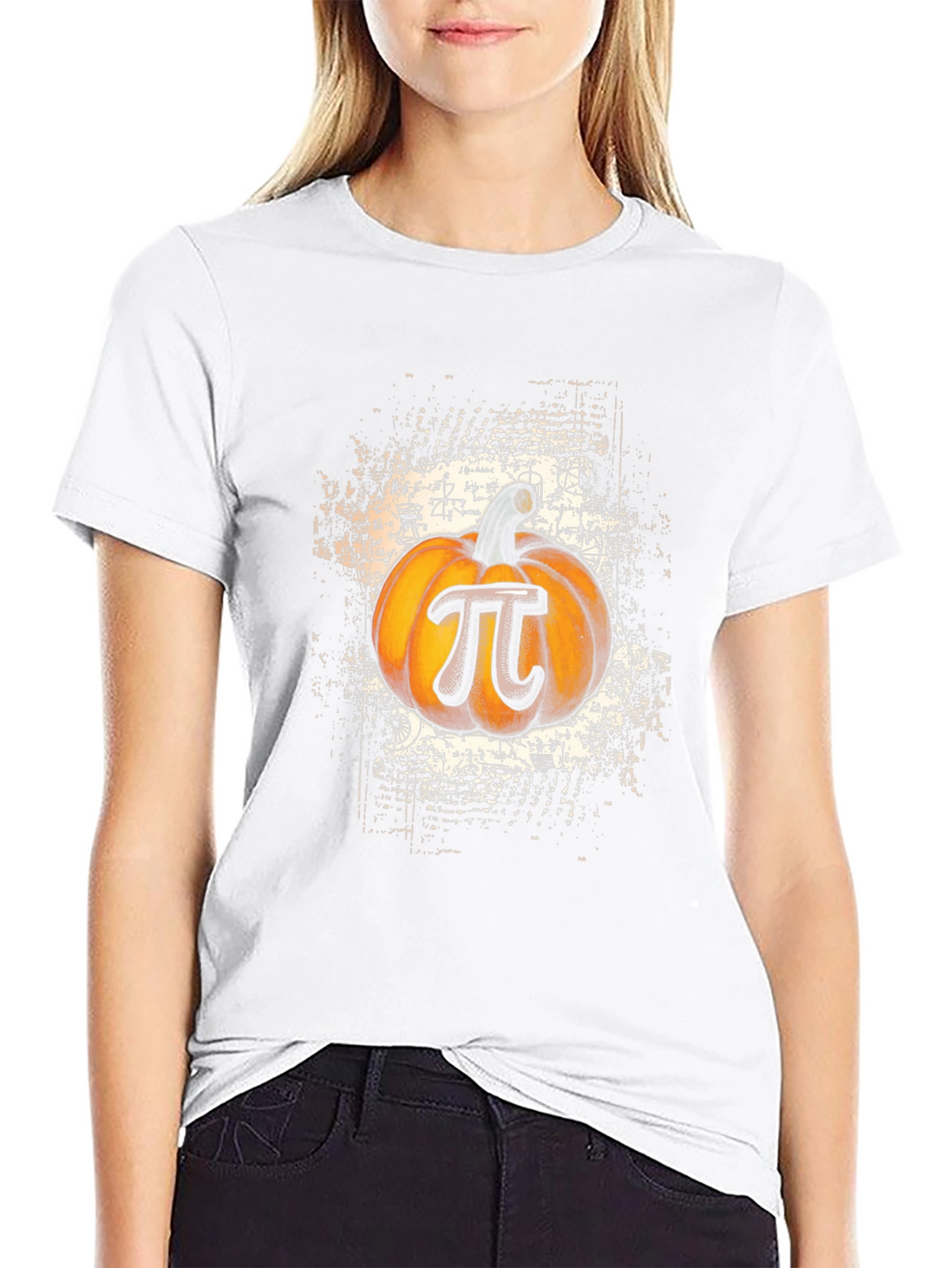 Pumpkin Pi T-Shirt Math Halloween Tee