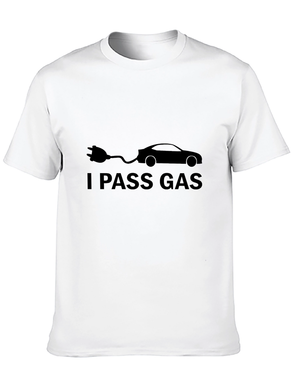 I Pass Gas Electric Car Humor T-Shirt