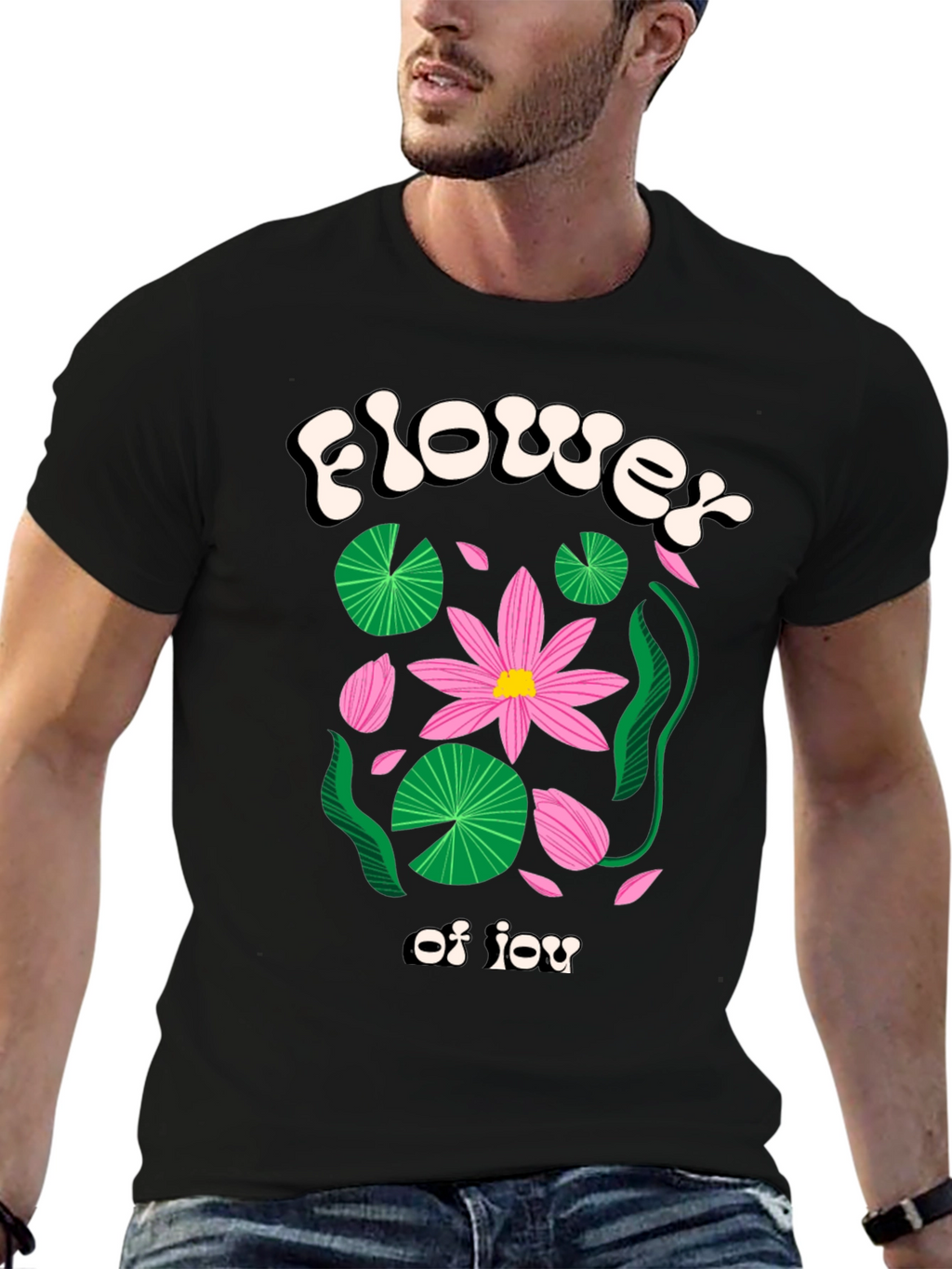 Flower of Joy Graphic Tee