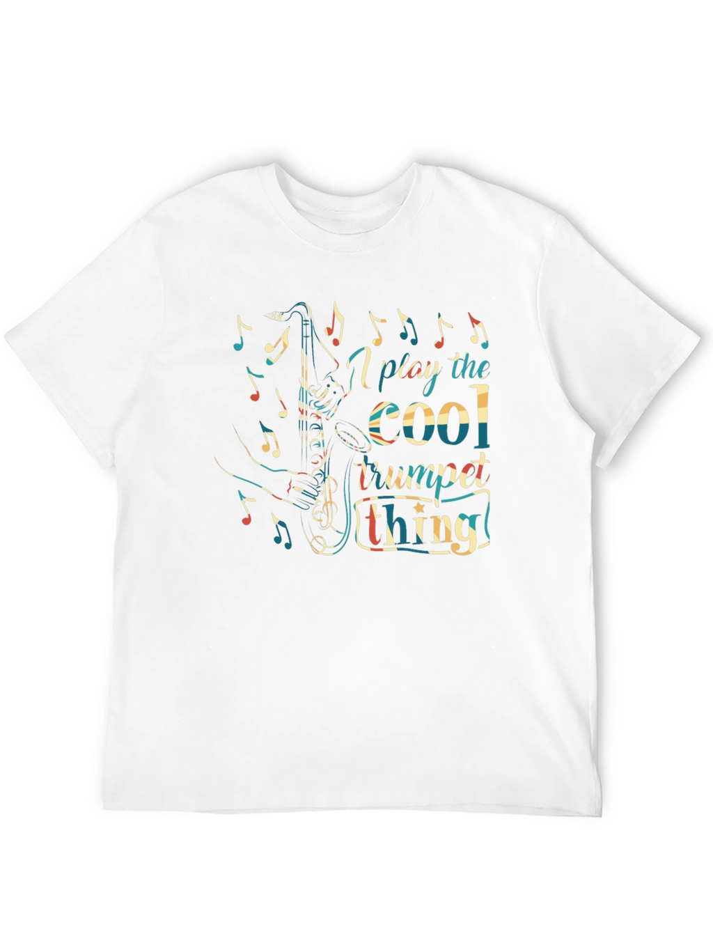 Cool Trumpet Thing Graphic Tee