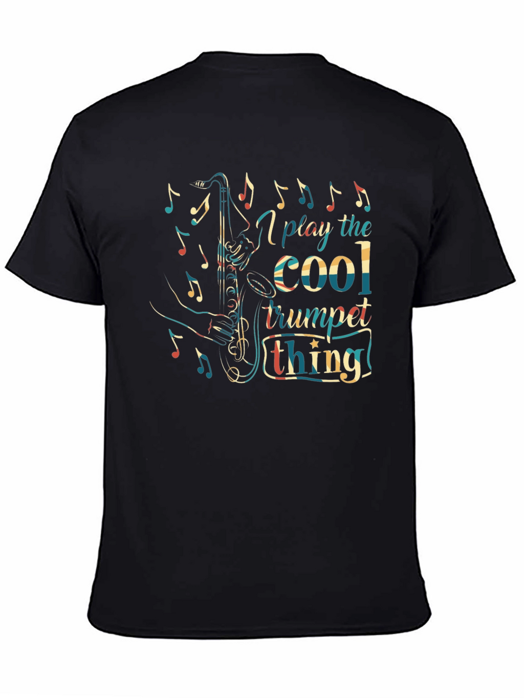 Cool Trumpet Thing Graphic Tee