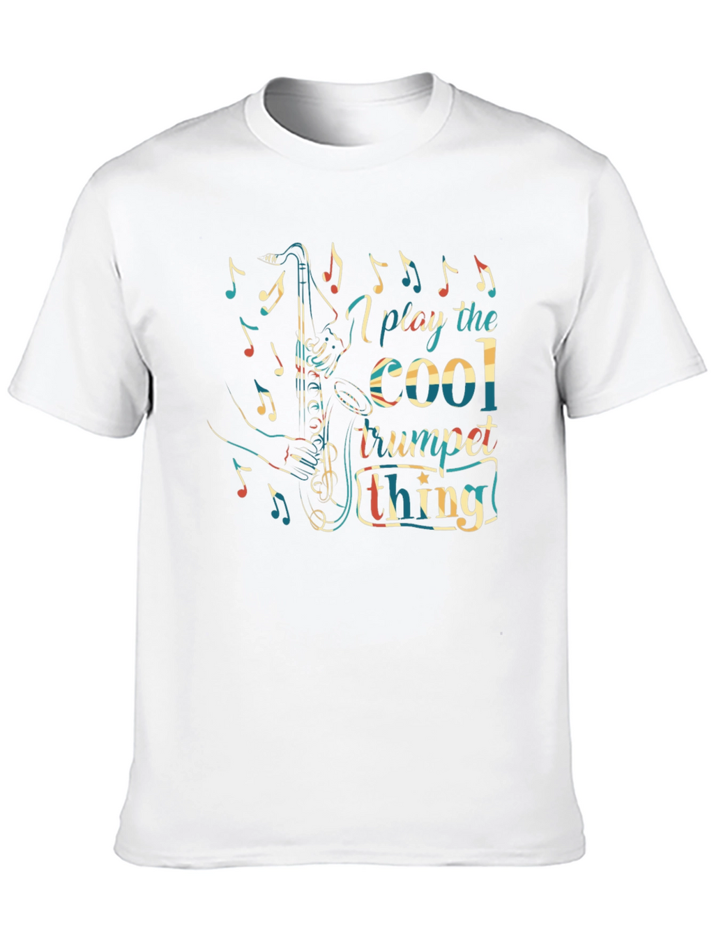 Cool Trumpet Thing Graphic Tee