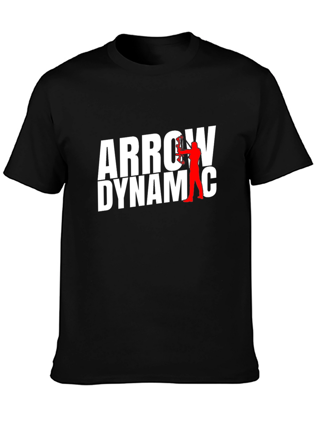 Arrow Dynamic Graphic T-Shirt - Black