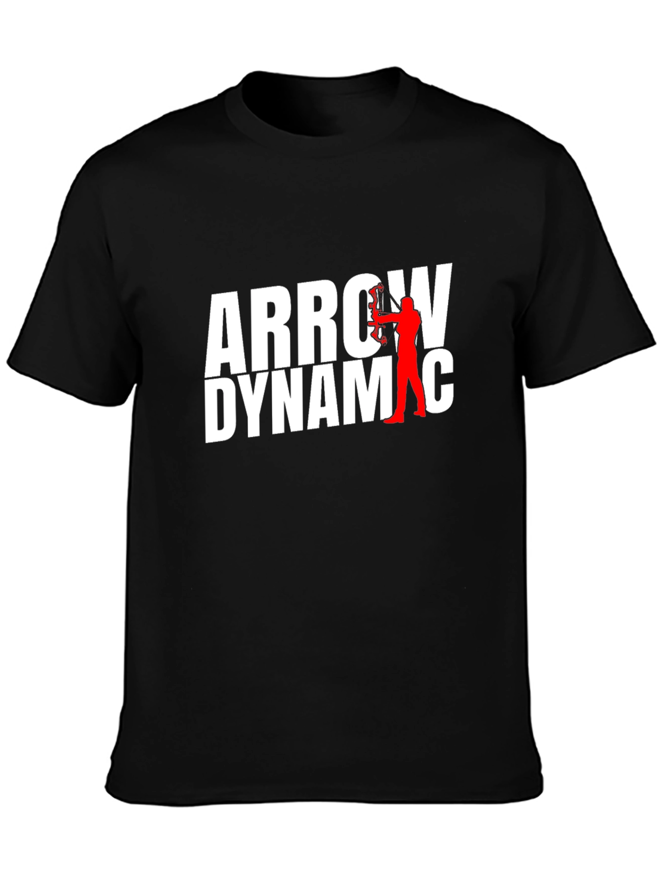 Arrow Dynamic Graphic T-Shirt - Black