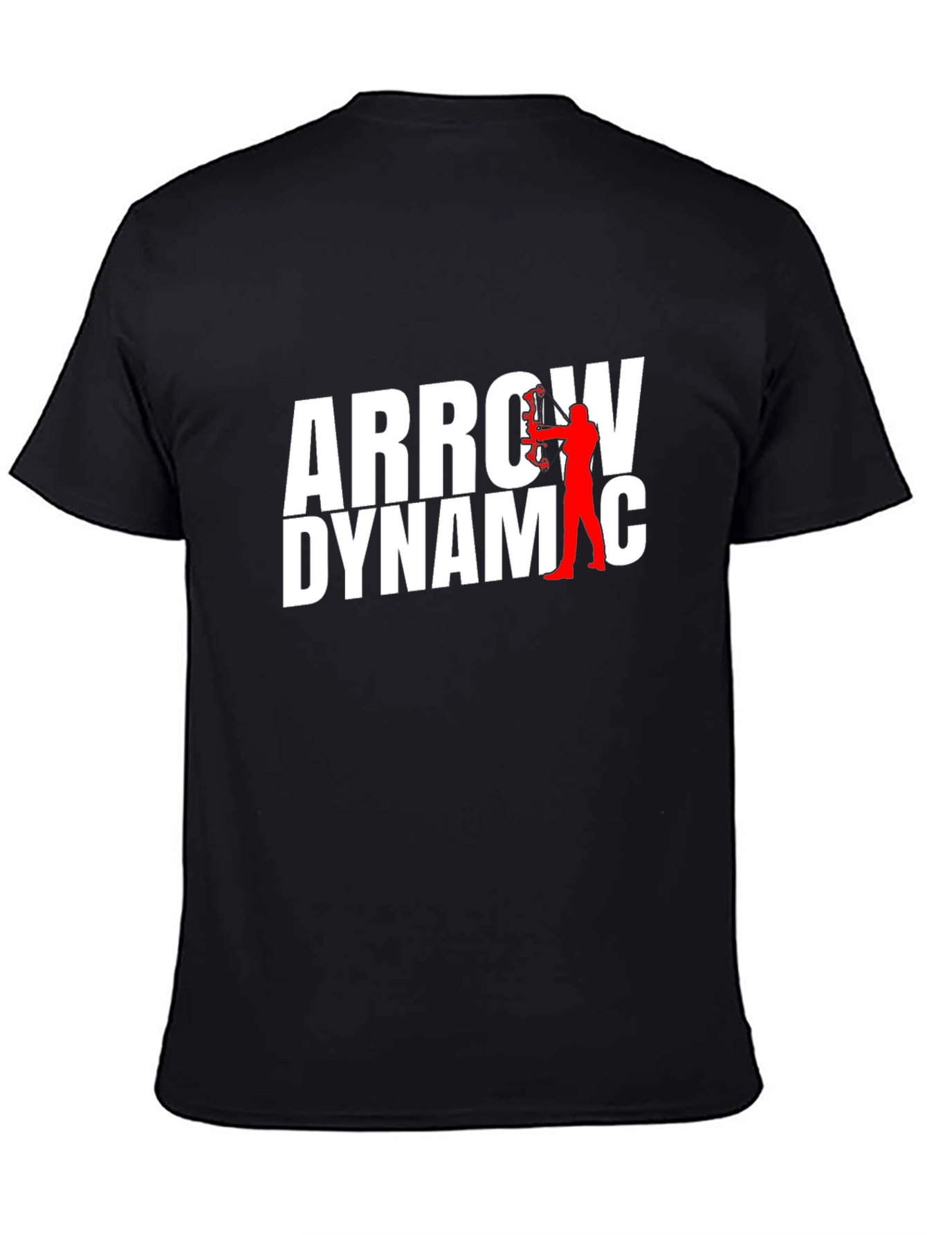 Arrow Dynamic Graphic T-Shirt - Black