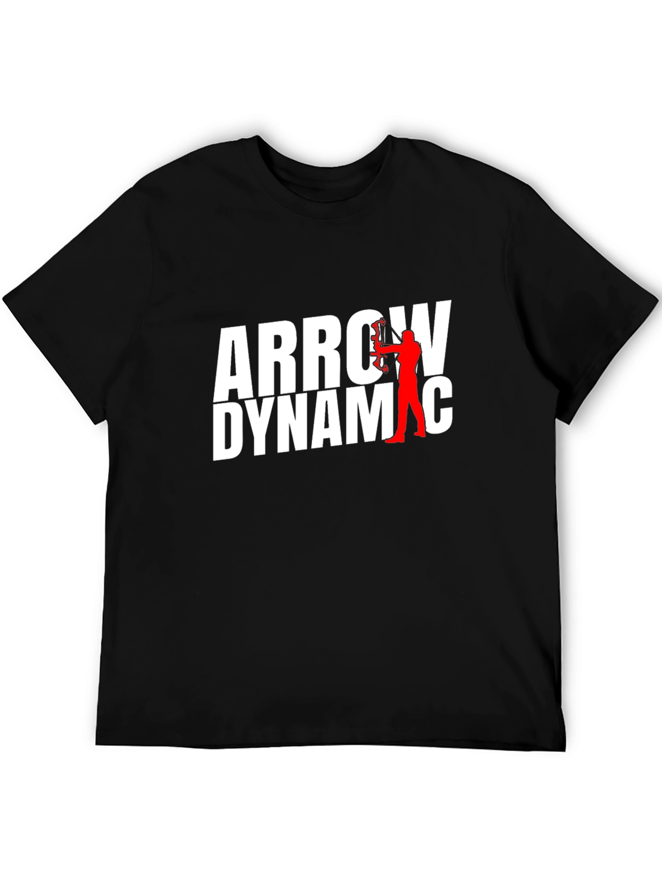 Arrow Dynamic Graphic T-Shirt - Black