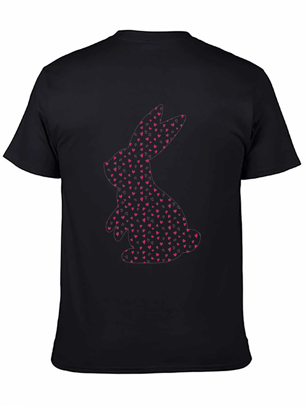 Heart Bunny Tee - Cute Graphic T-Shirt