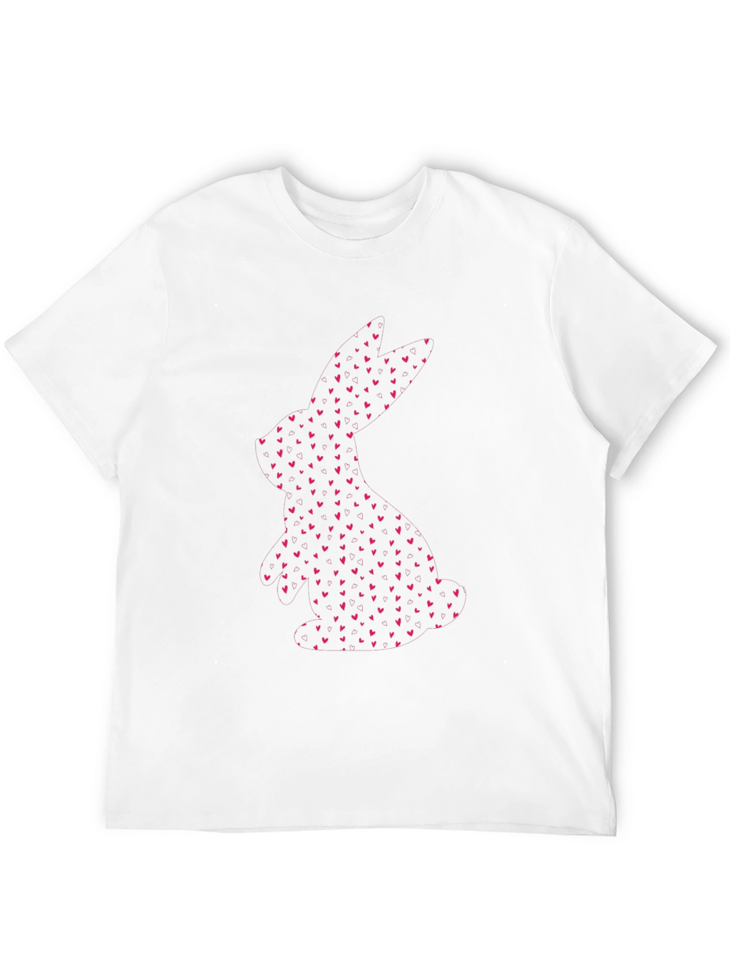 Heart Bunny Tee - Cute Graphic T-Shirt